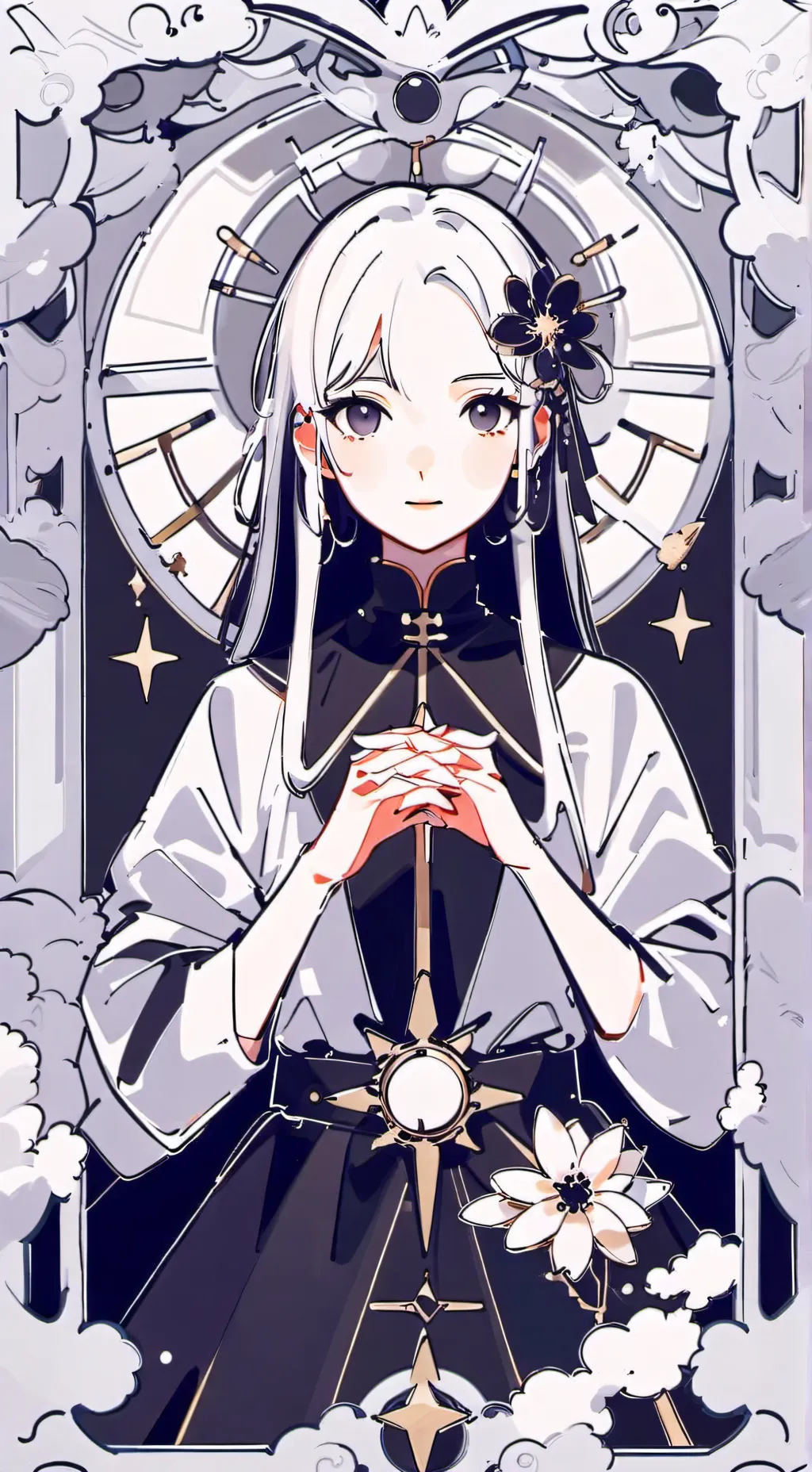 ai character: луза background