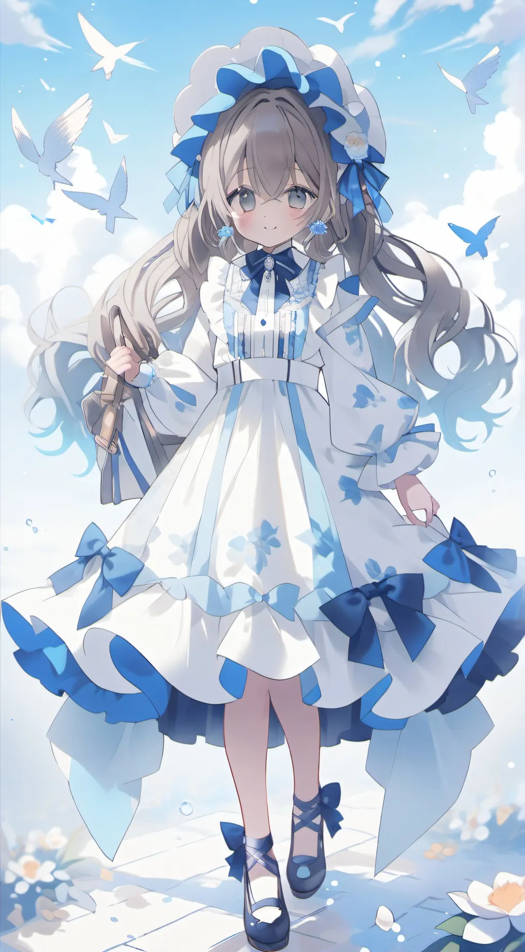 ai character: Falon oc background