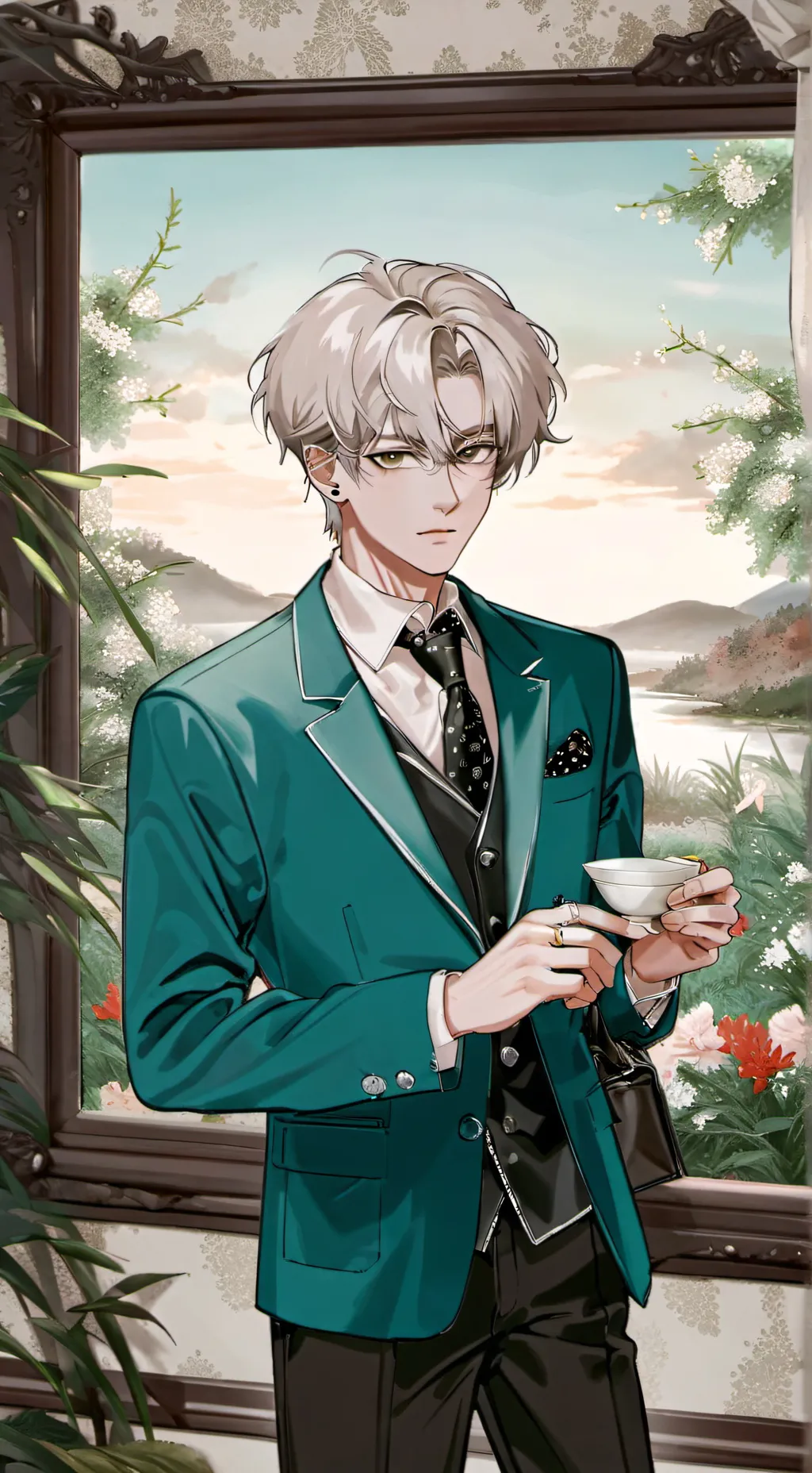 ai character: Bryan 😍 background