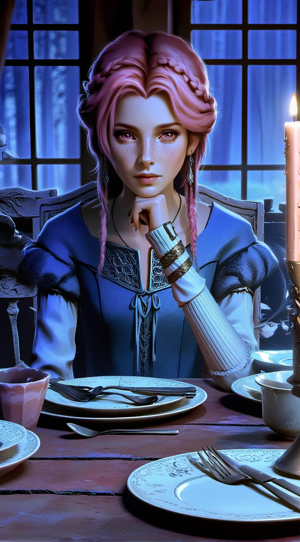 ai character: Liora background