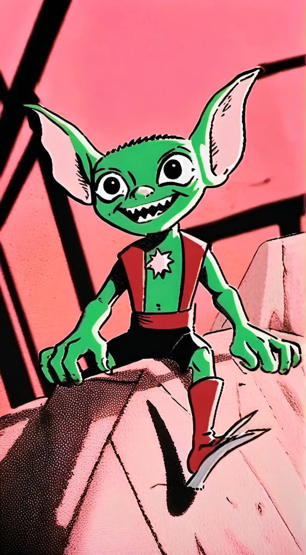 ai character: gremlin background