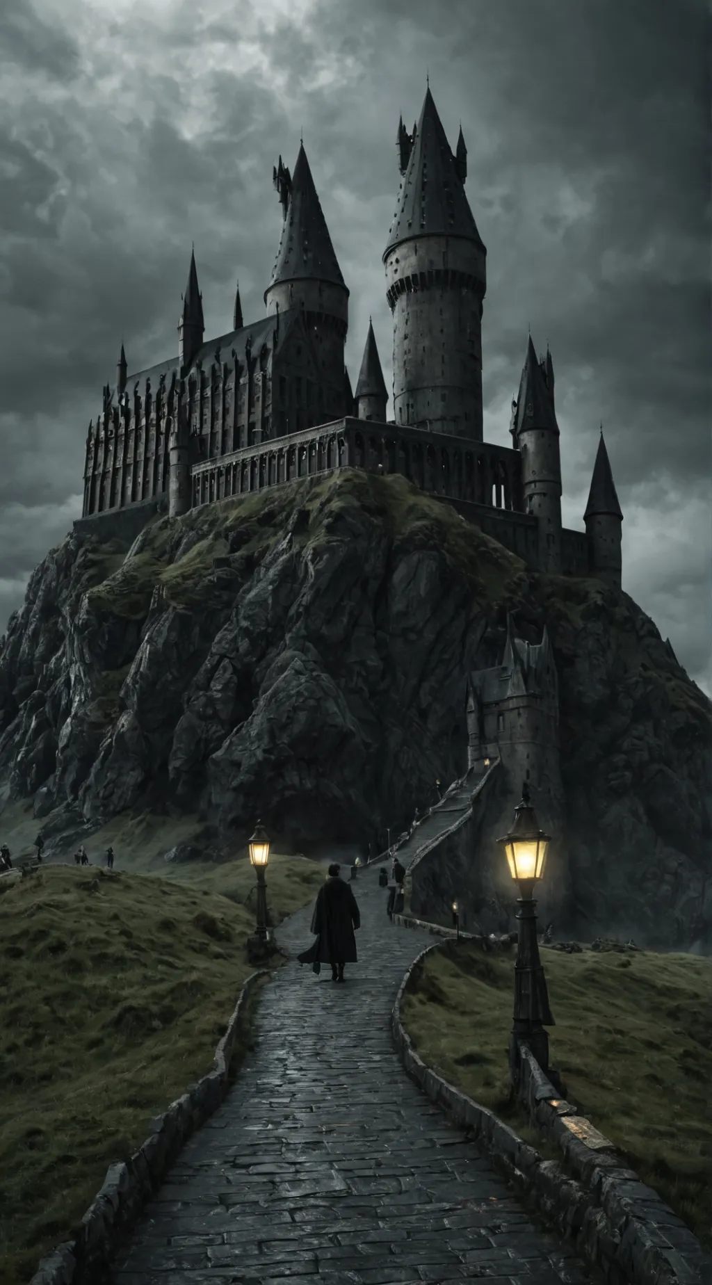 ai character: Hogwarts⏳⏳⏳ background