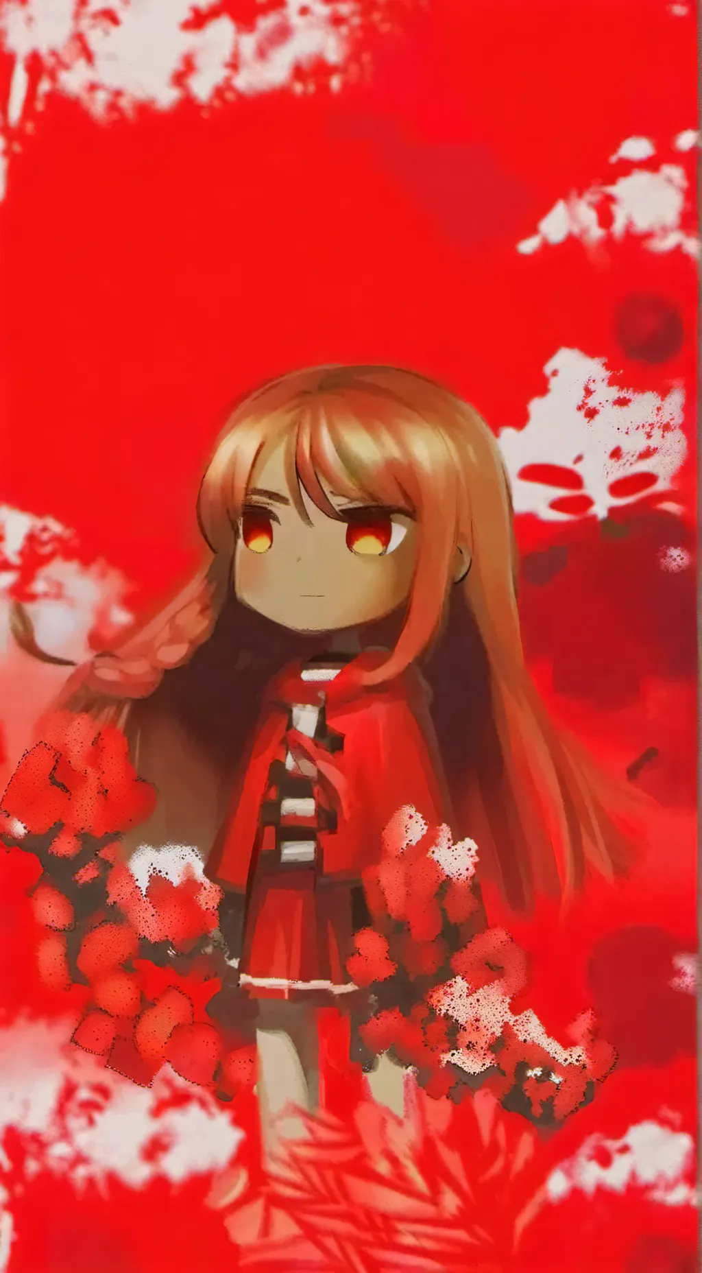 ai character: lava girl rarita 👍 background