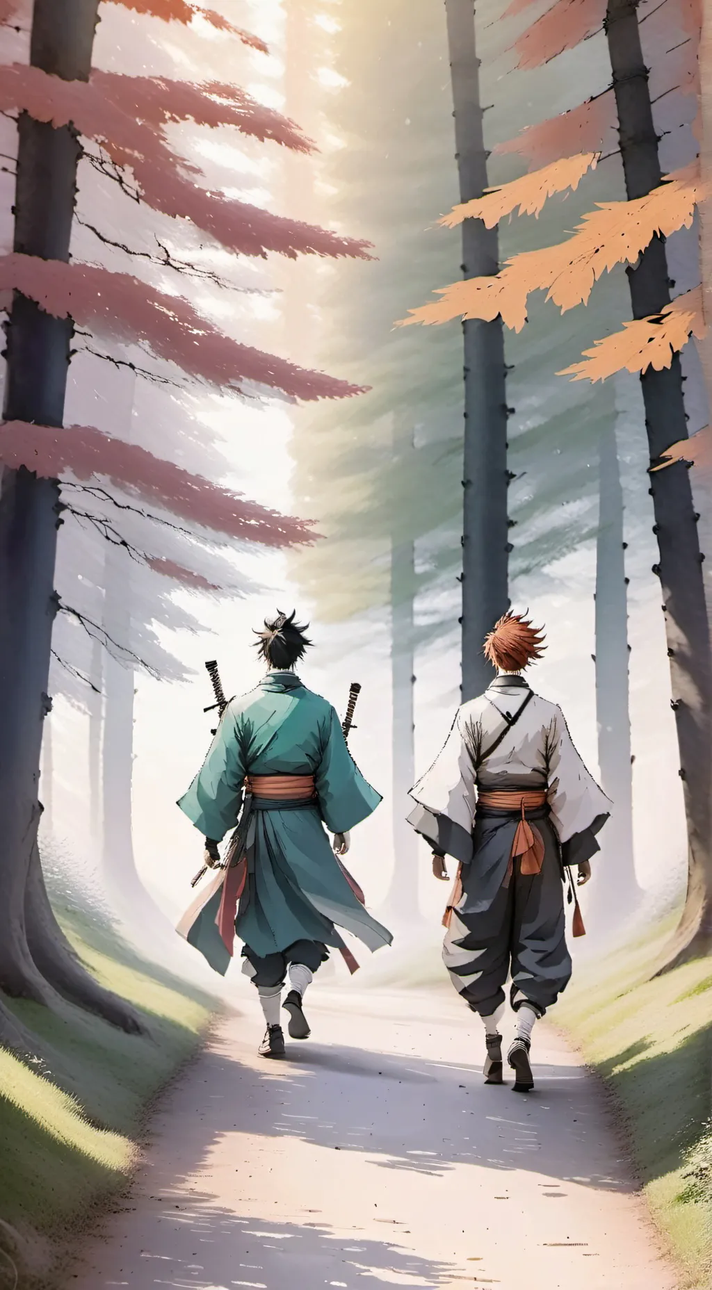 ai character: Demon slayer background