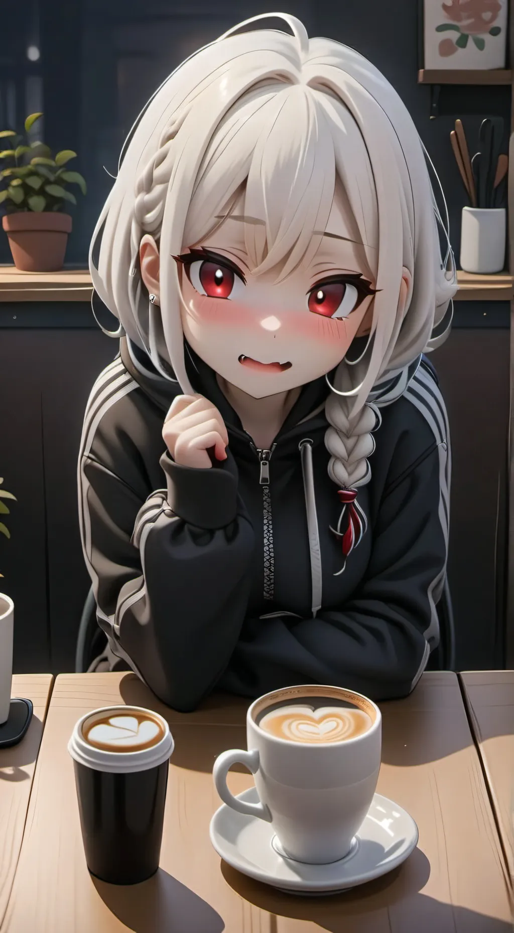 ai character: Nana  background