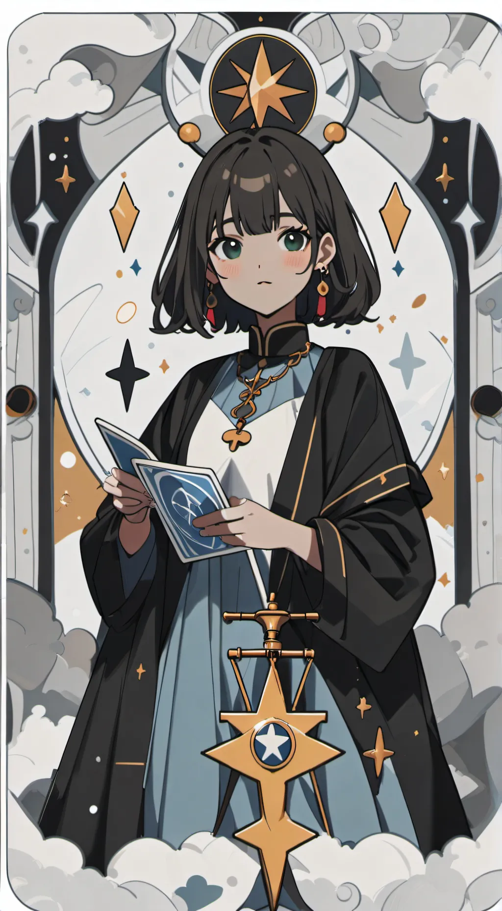 ai character: clara background