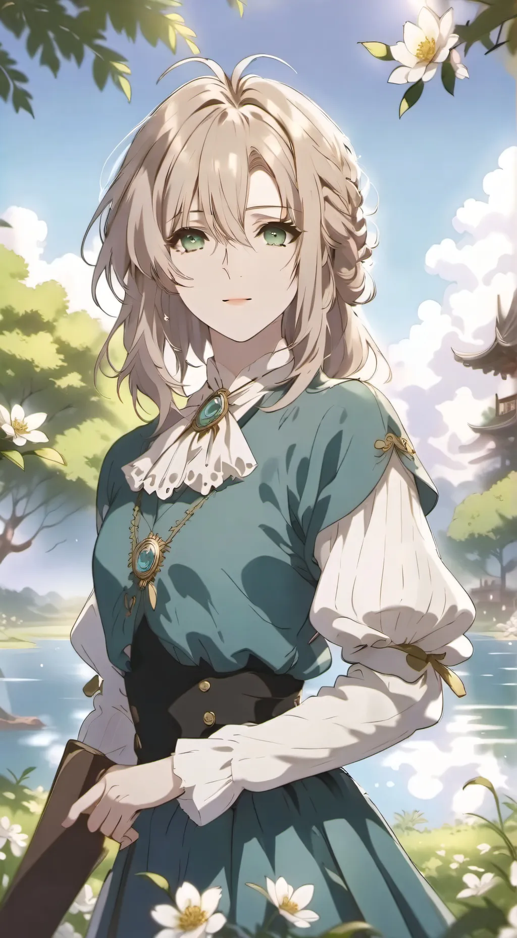 ai character: miko background