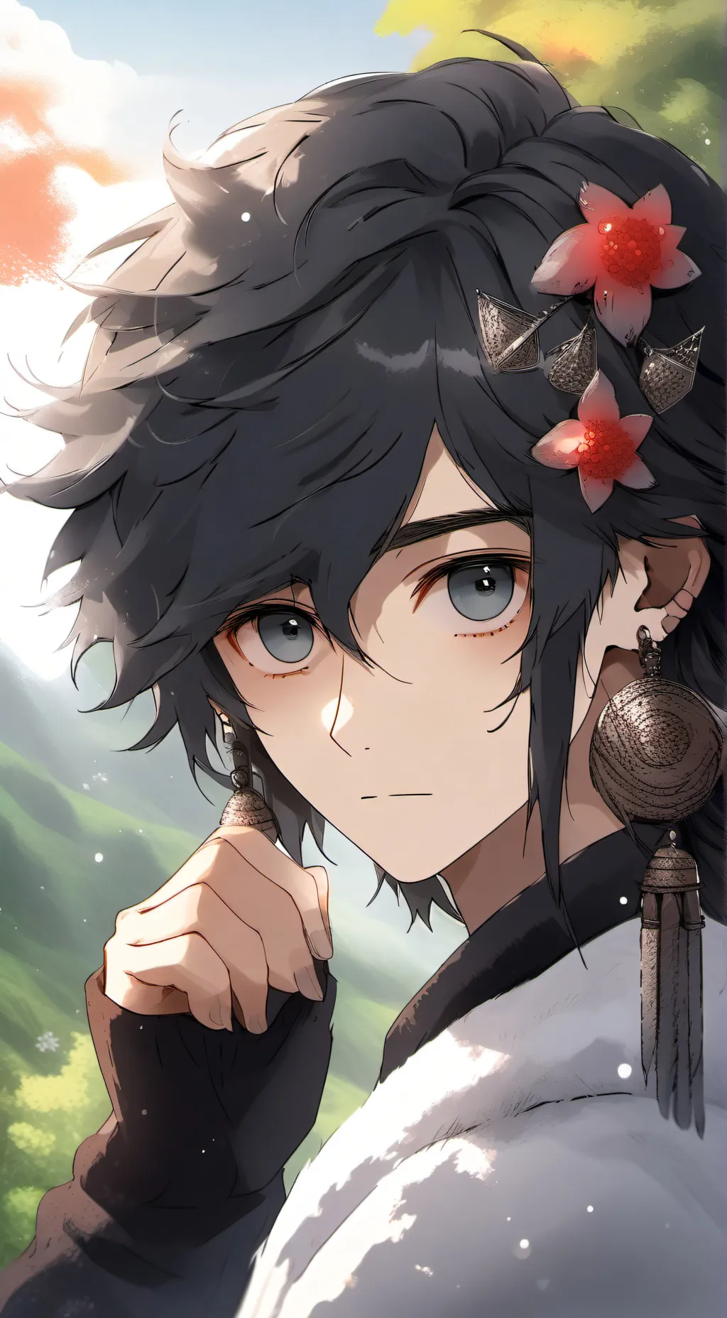 ai character: Finn Ambrose background