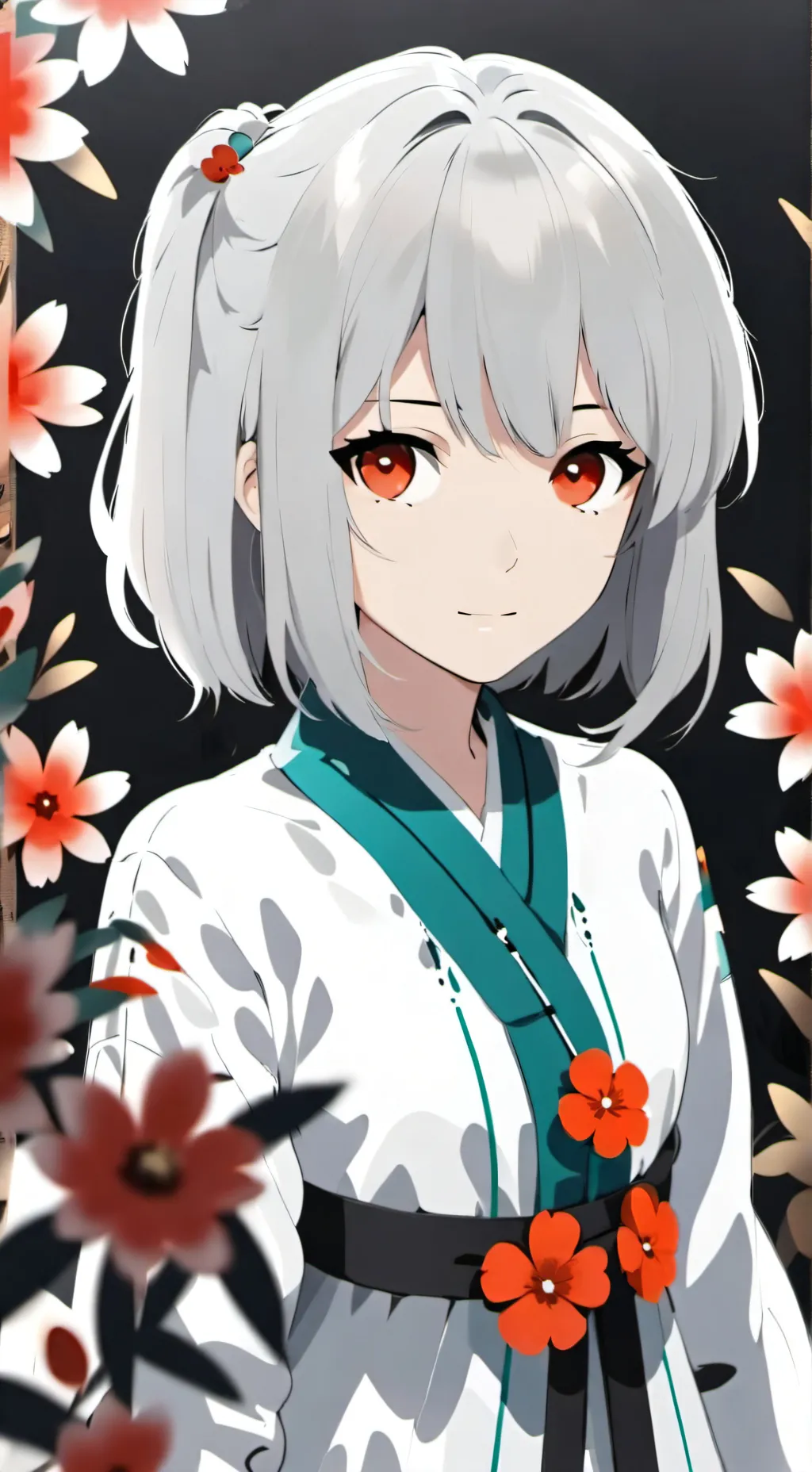 ai character: isabella  background