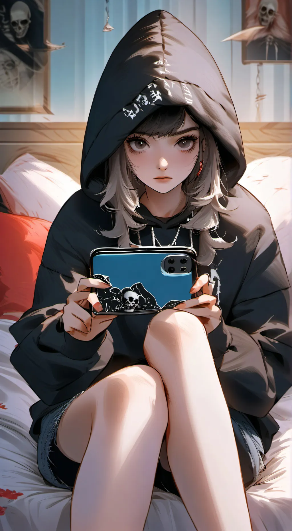 ai character: Evelyn  background