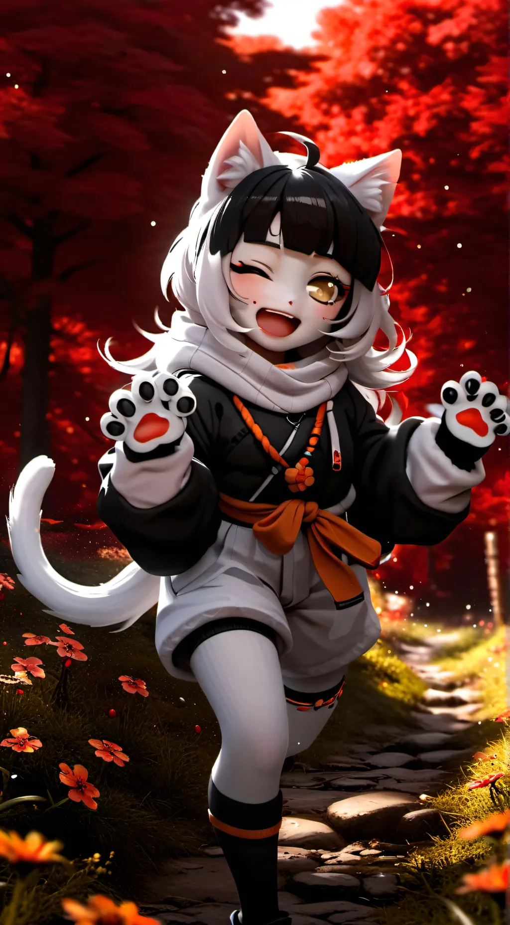 ai character: neko-seek noms background
