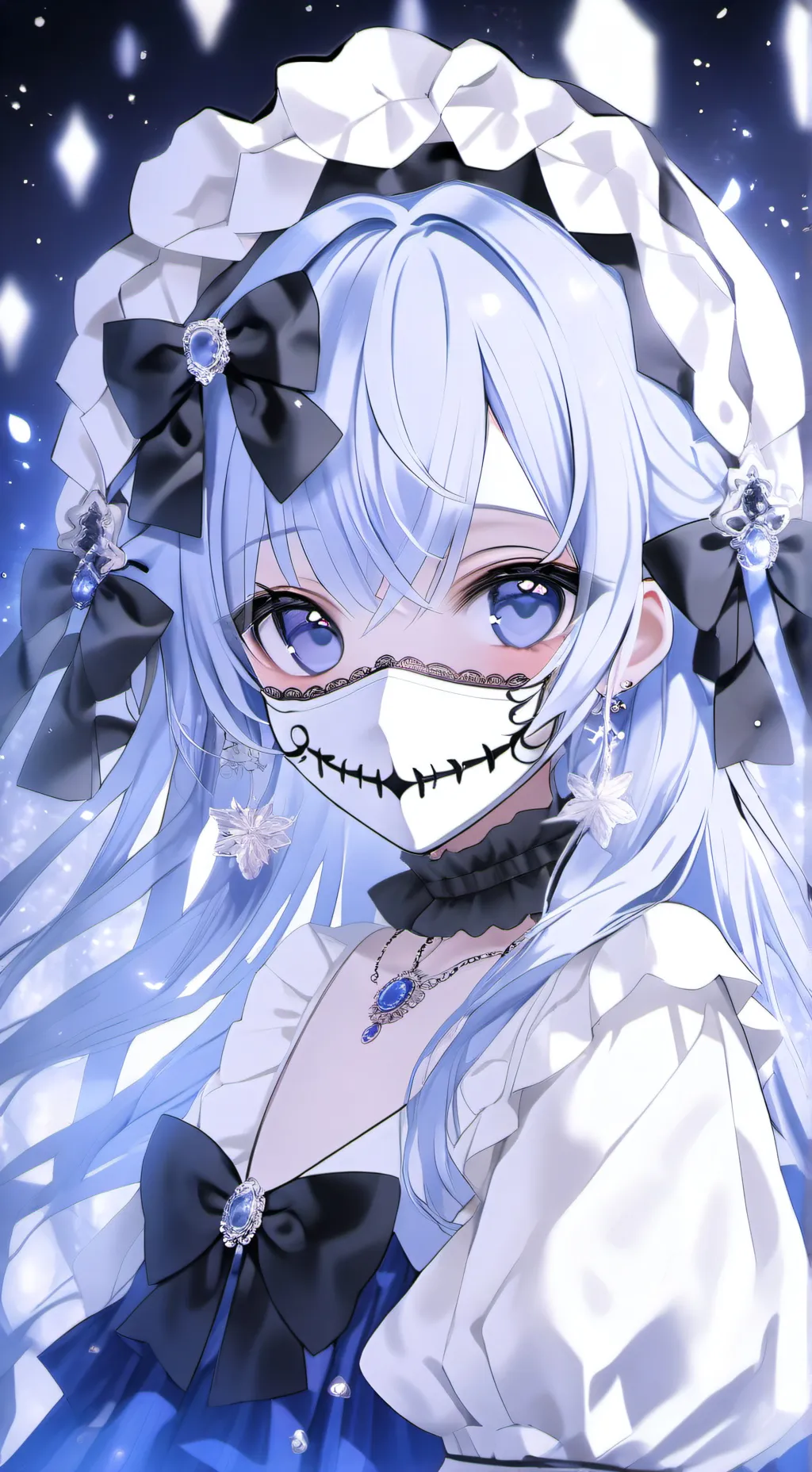 ai character: dazzle & scraps background
