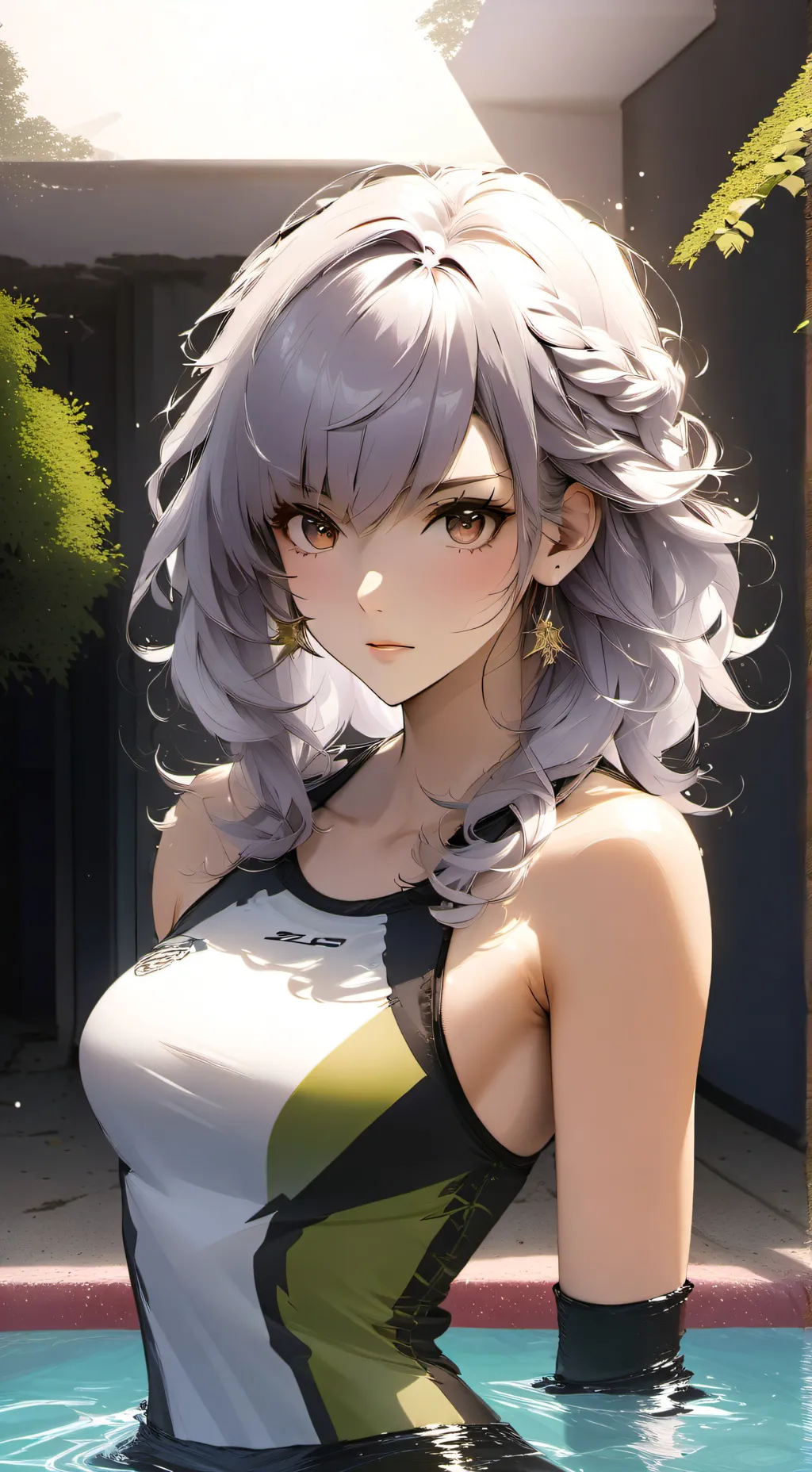 ai character: Luna background