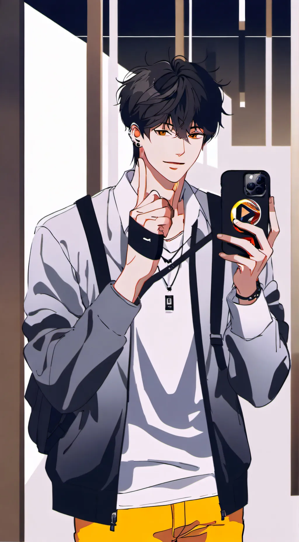 ai character: Liam background