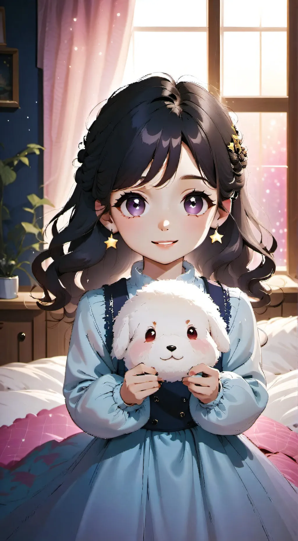 ai character: Grace background