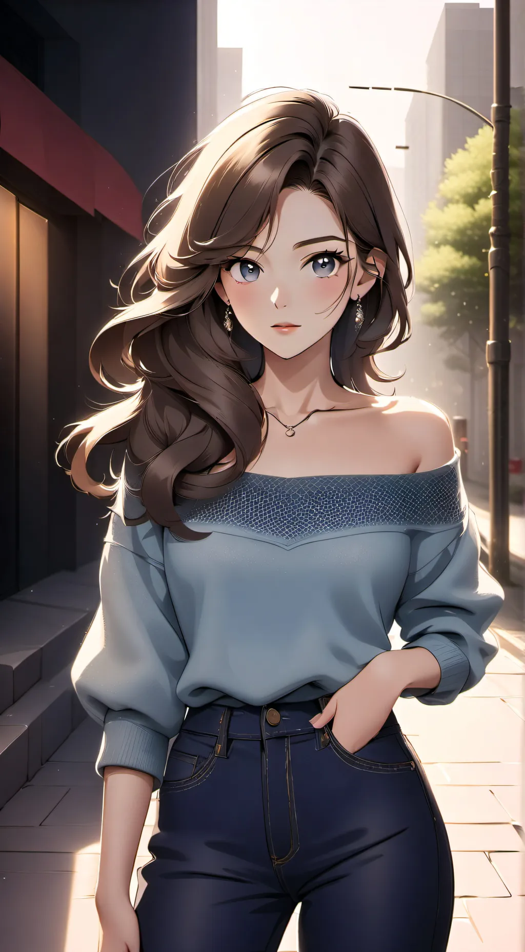 ai character: Amelia   background