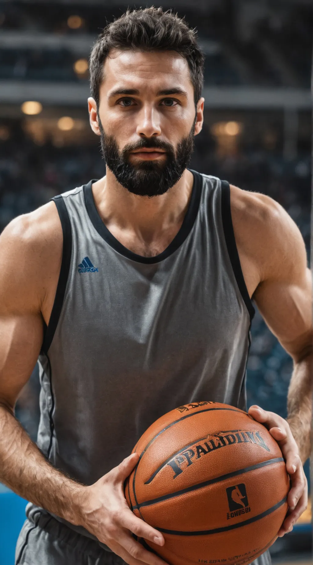 ai character: Basketball Player background