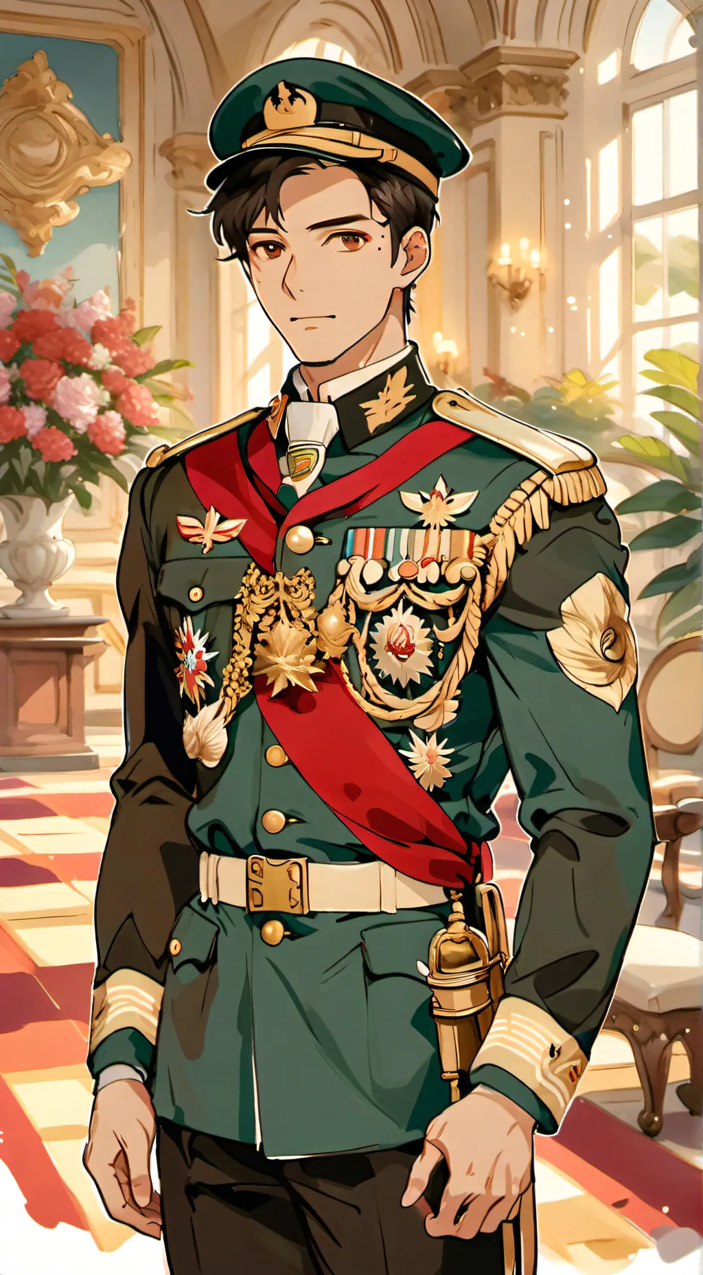 ai character: JOSE MANUEL  background
