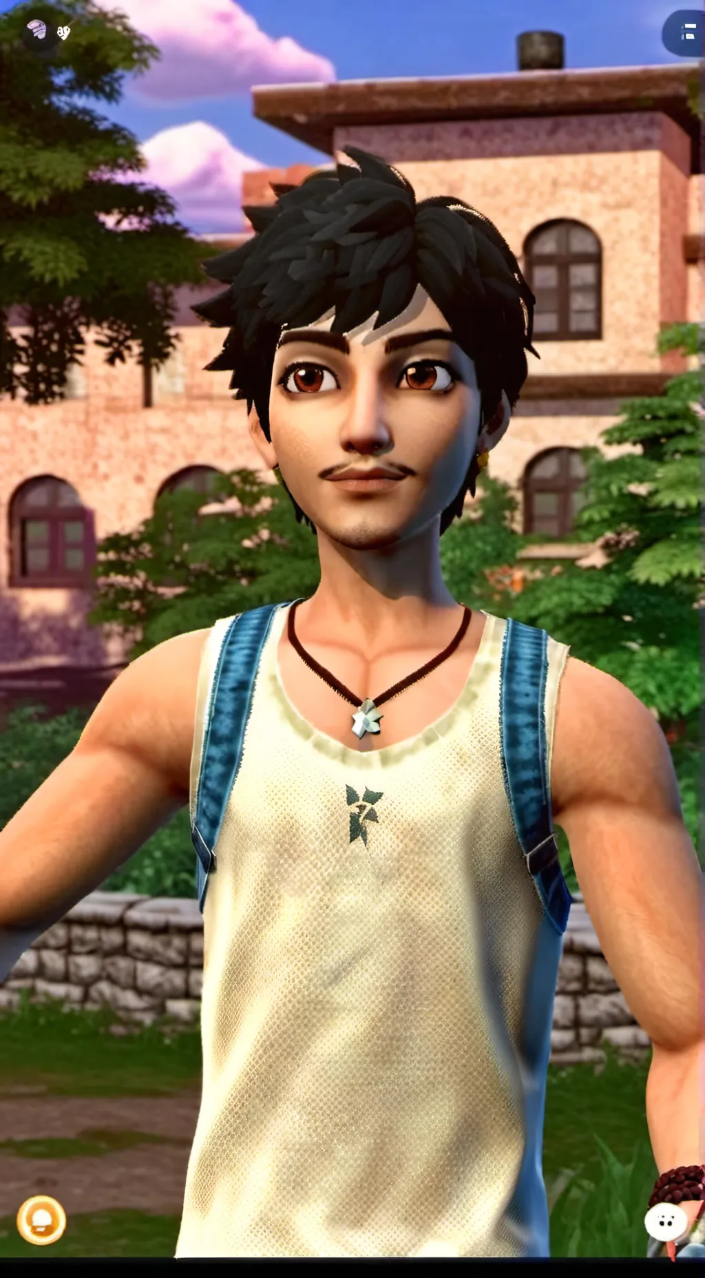 ai character: Andrew background