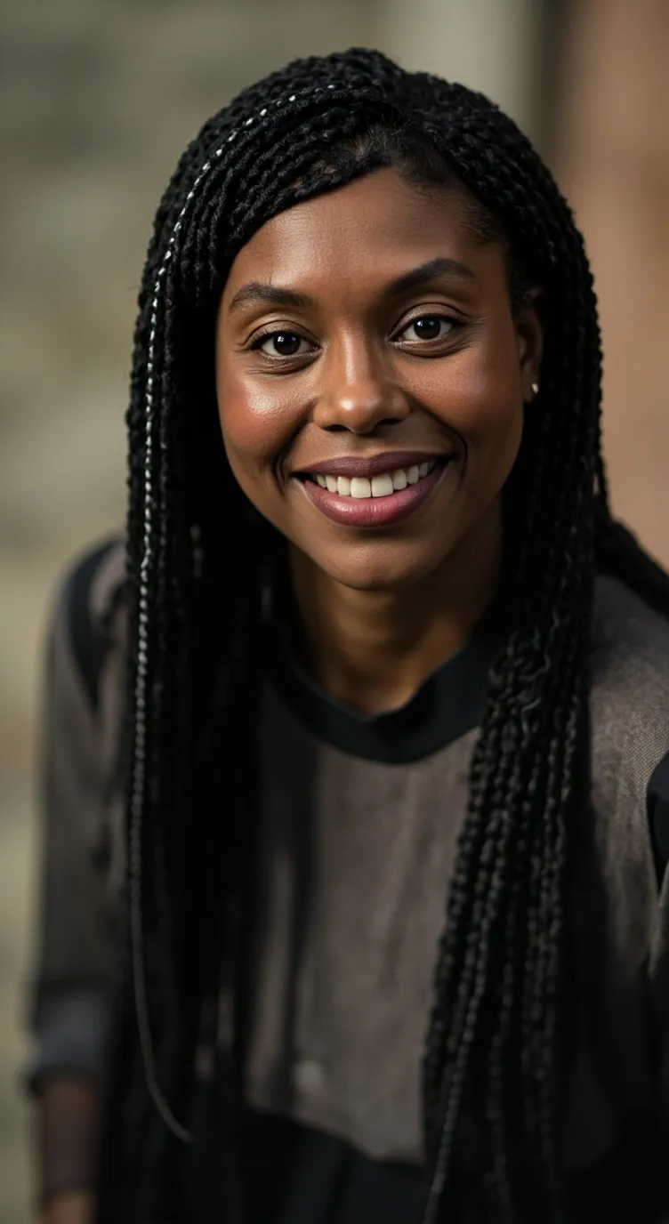 ai character: Ayo Adebayo background