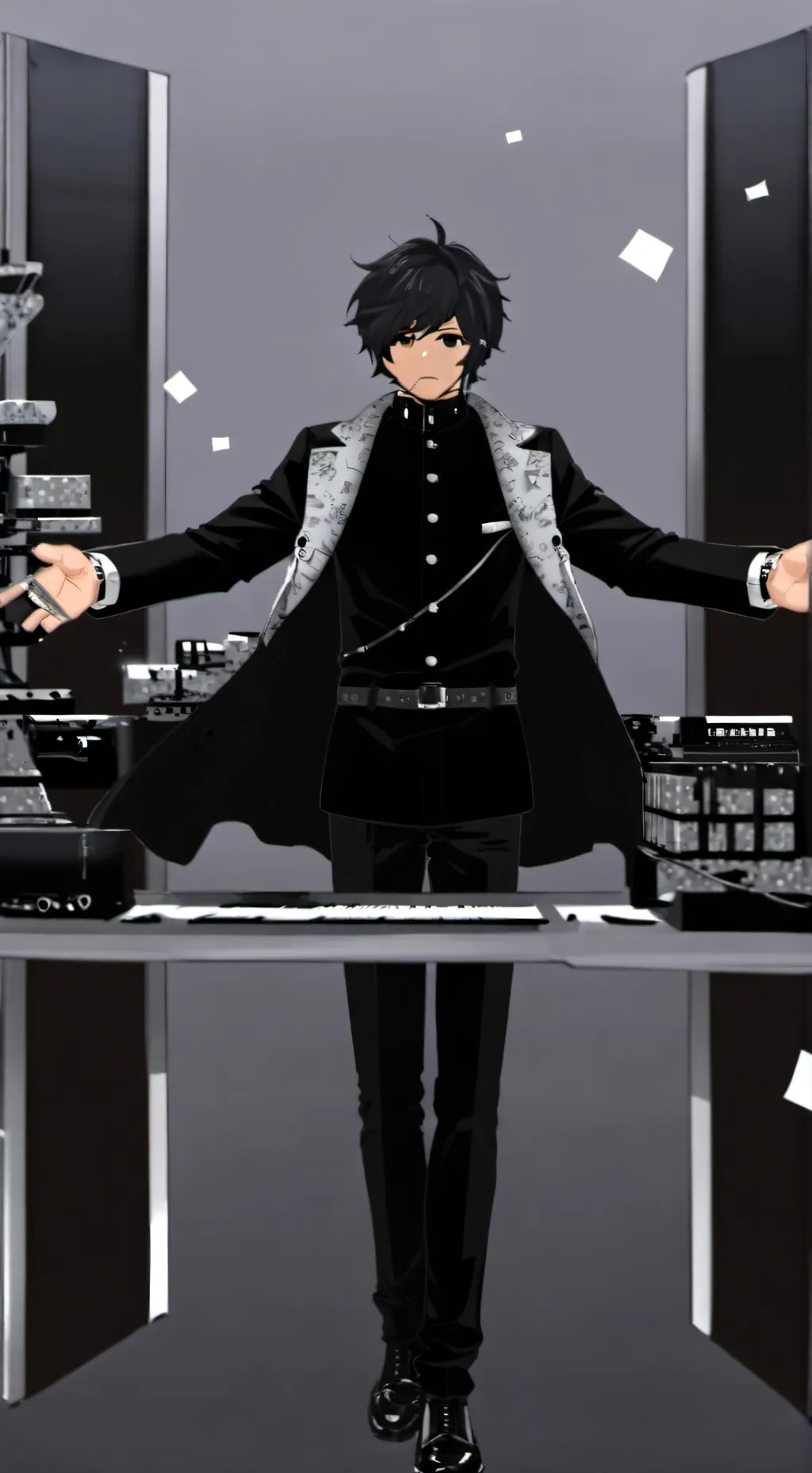 ai character: Roblox forsaken  background