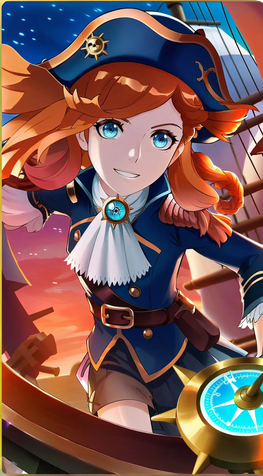 ai character: Nami background