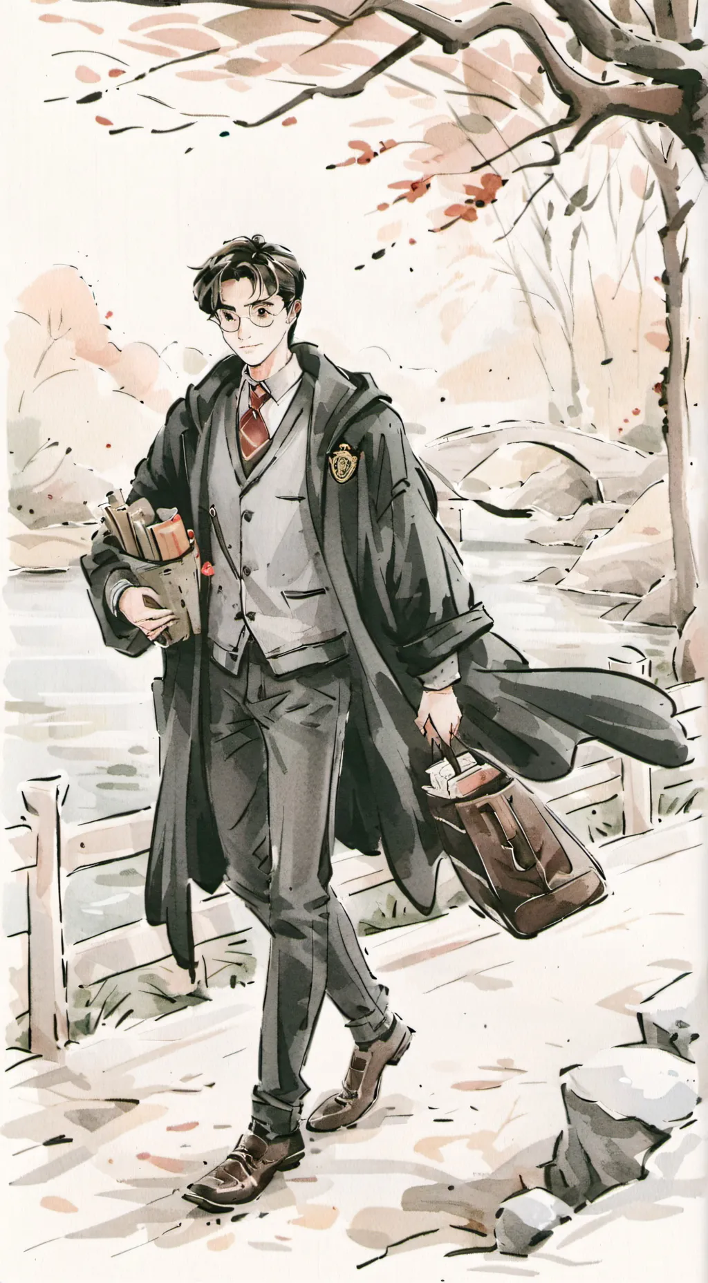 ai character: Harry Potter background
