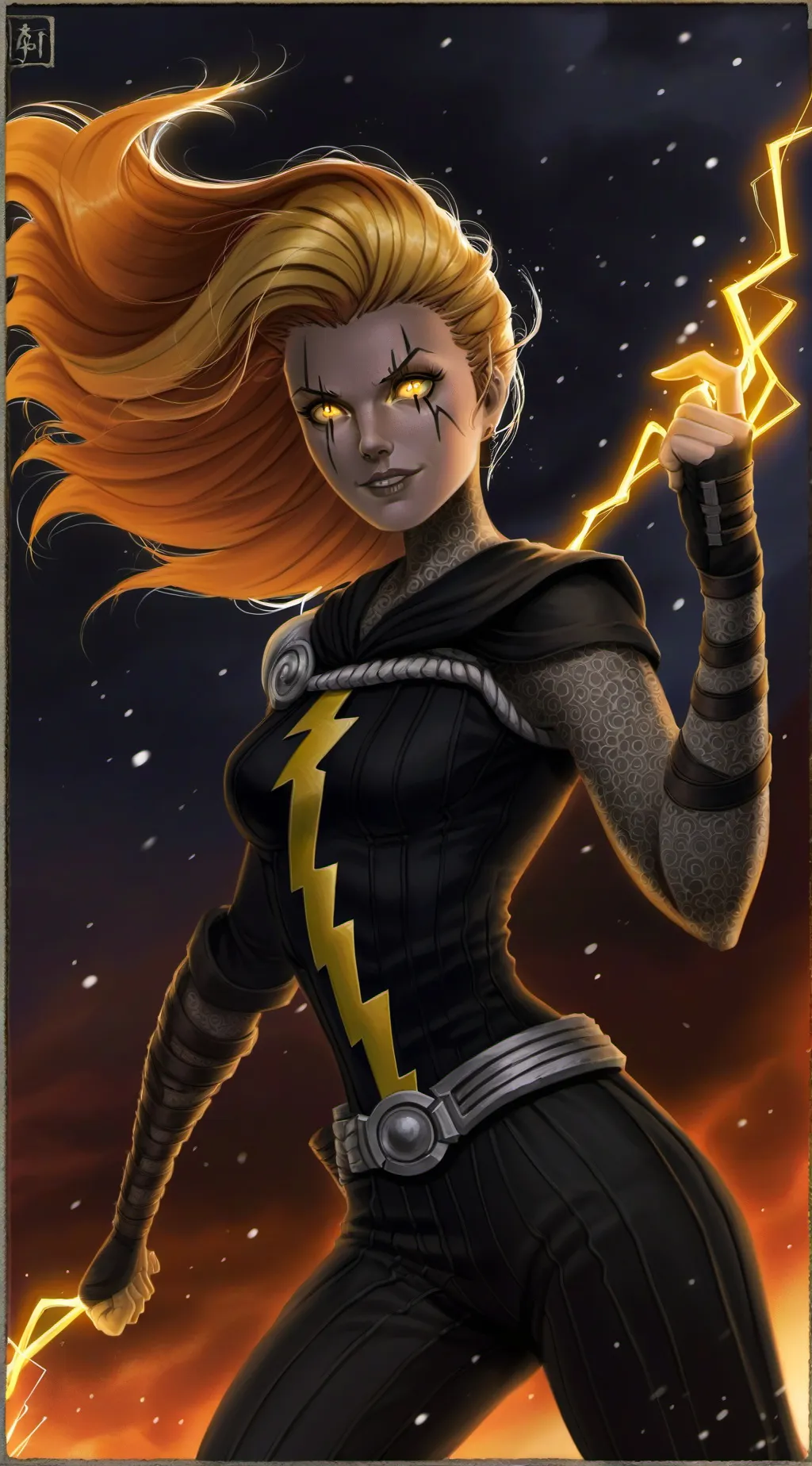 ai character: voltrage background