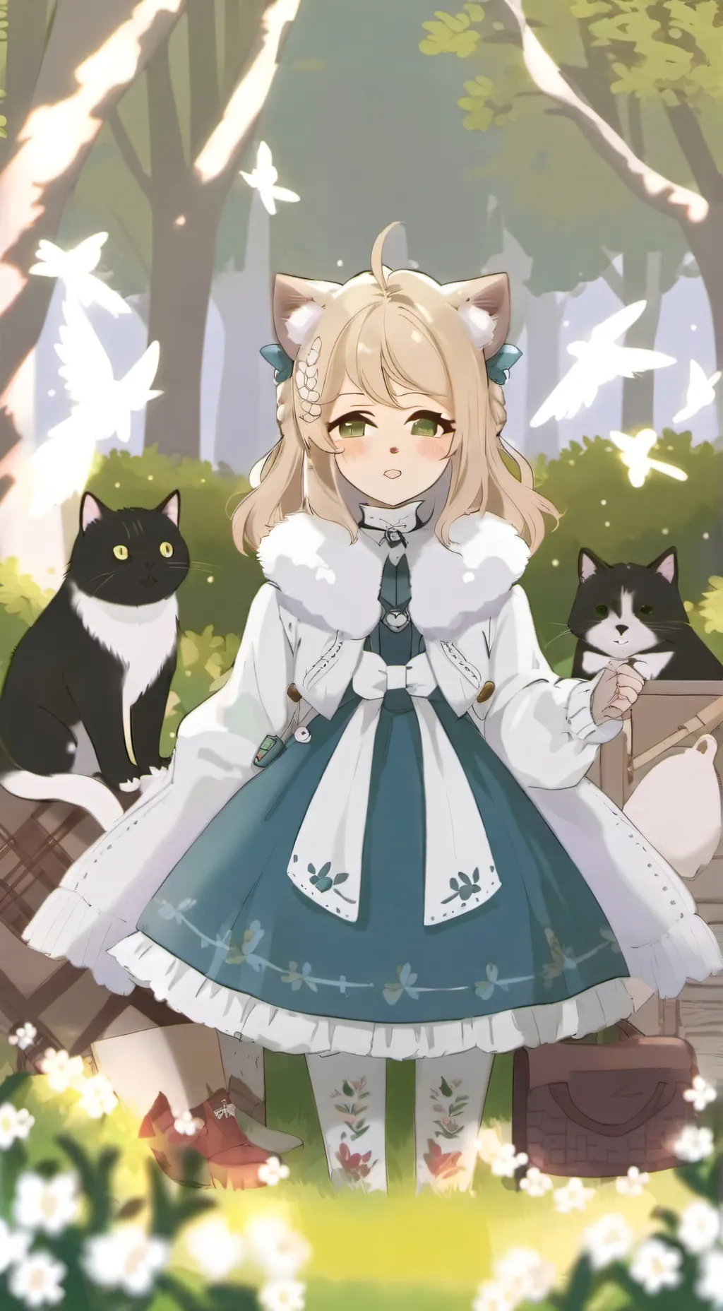 ai character: Ayame background
