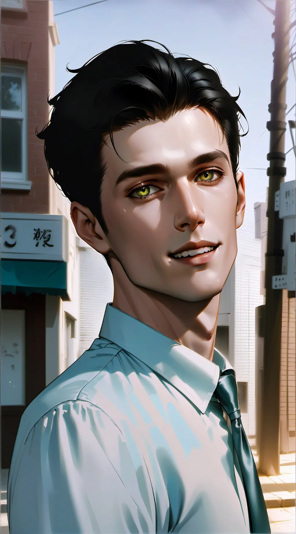 ai character: Tyler background