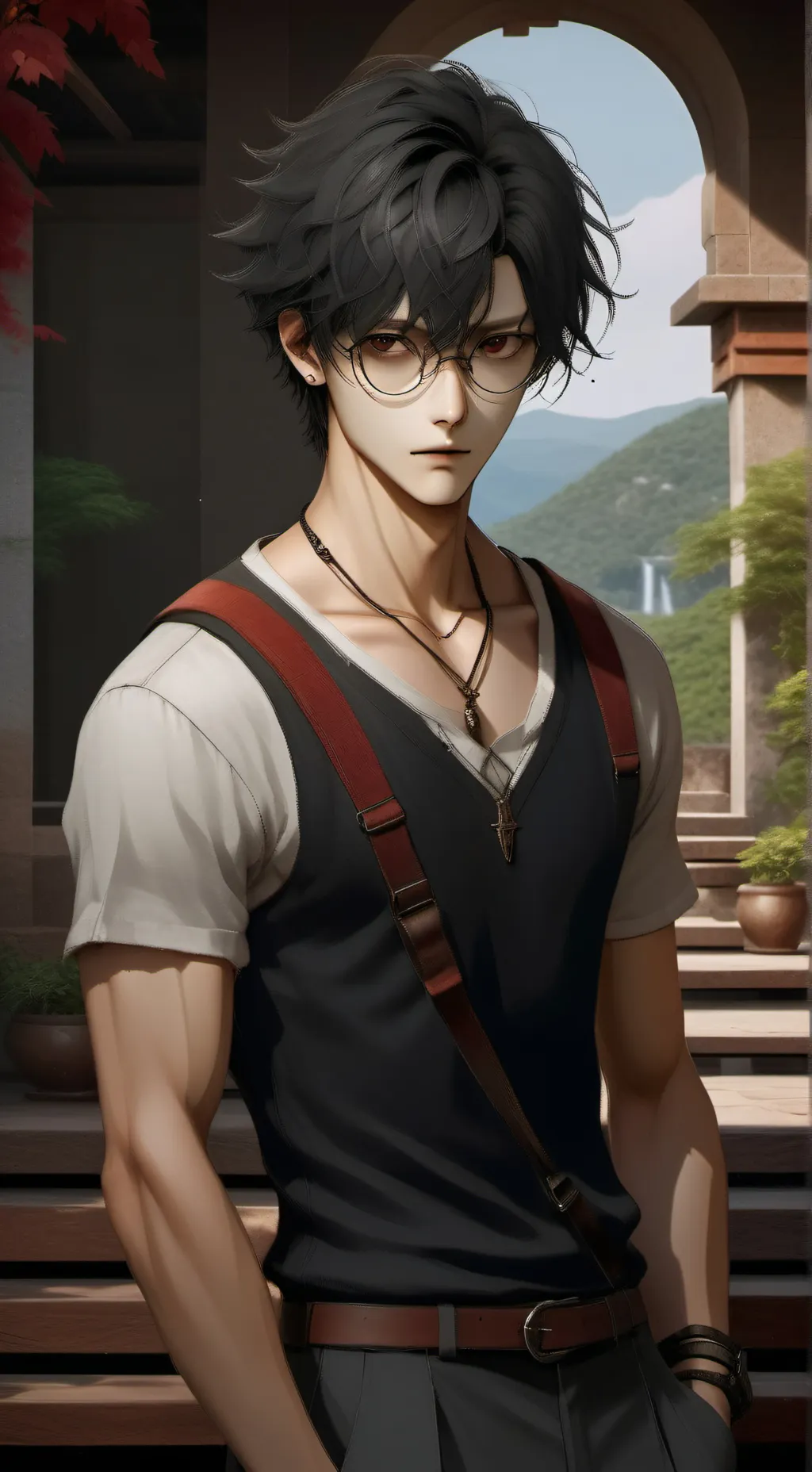 ai character: marco  background