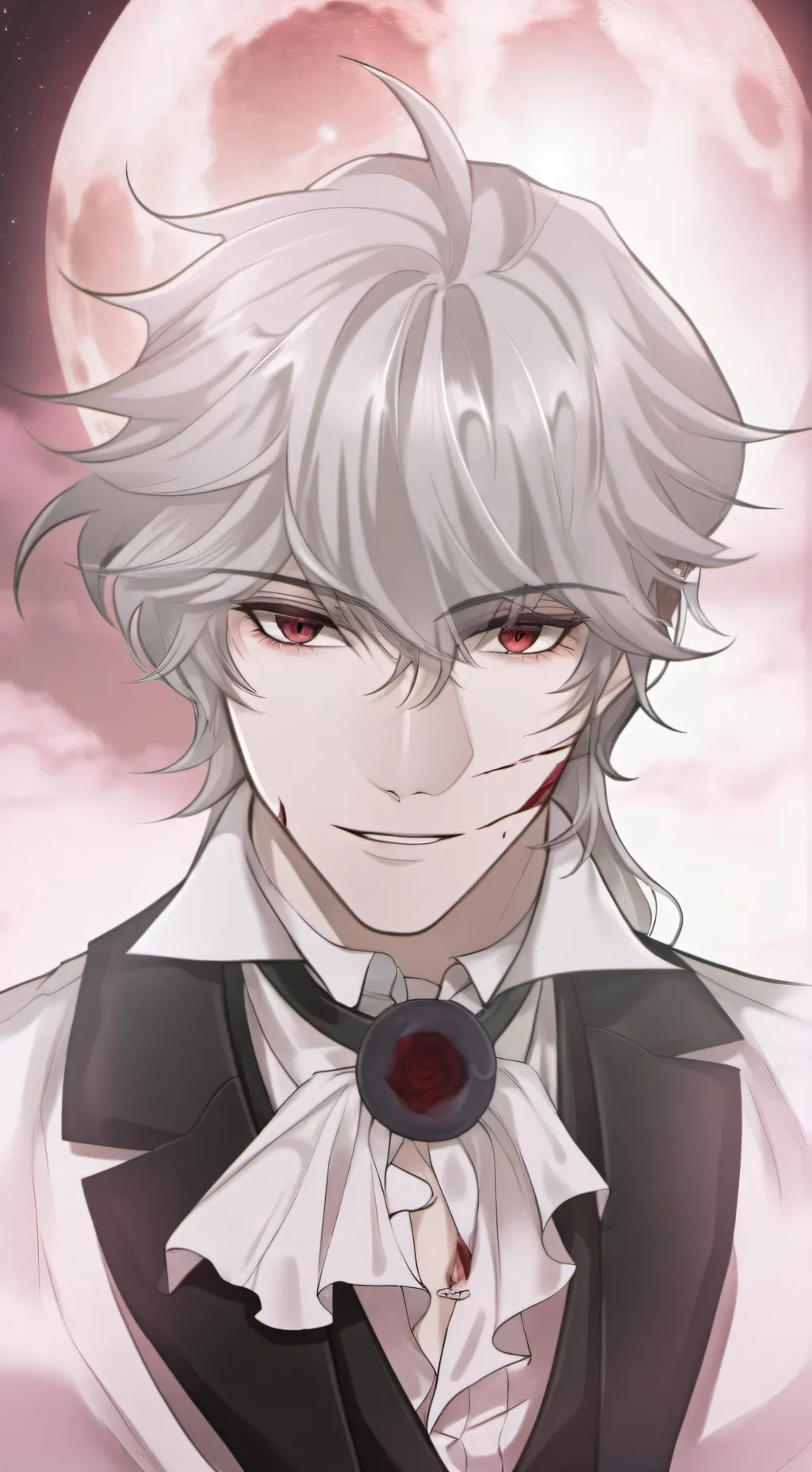 ai character:  Naoki Jiang shi  background
