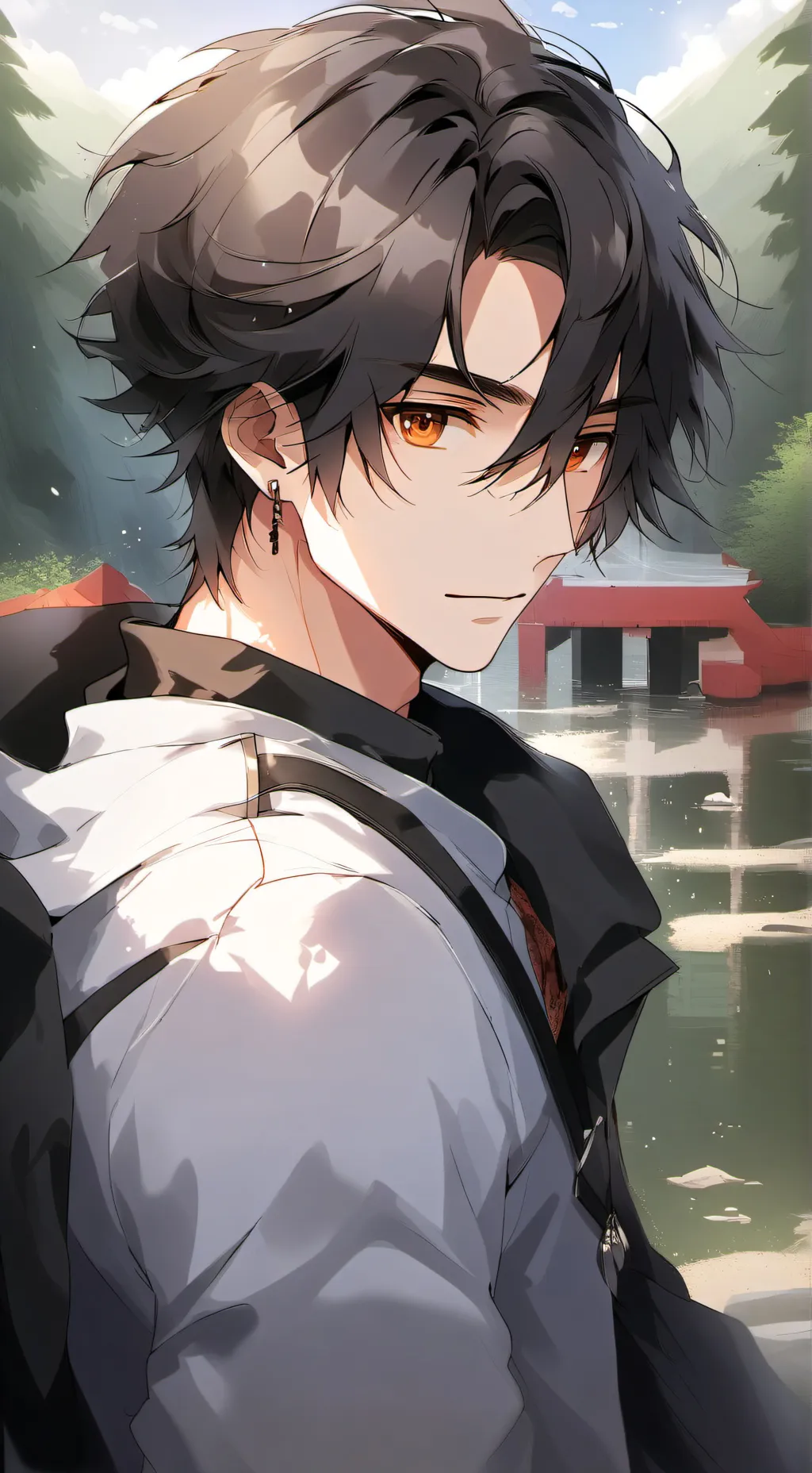 ai character: Gregory  background
