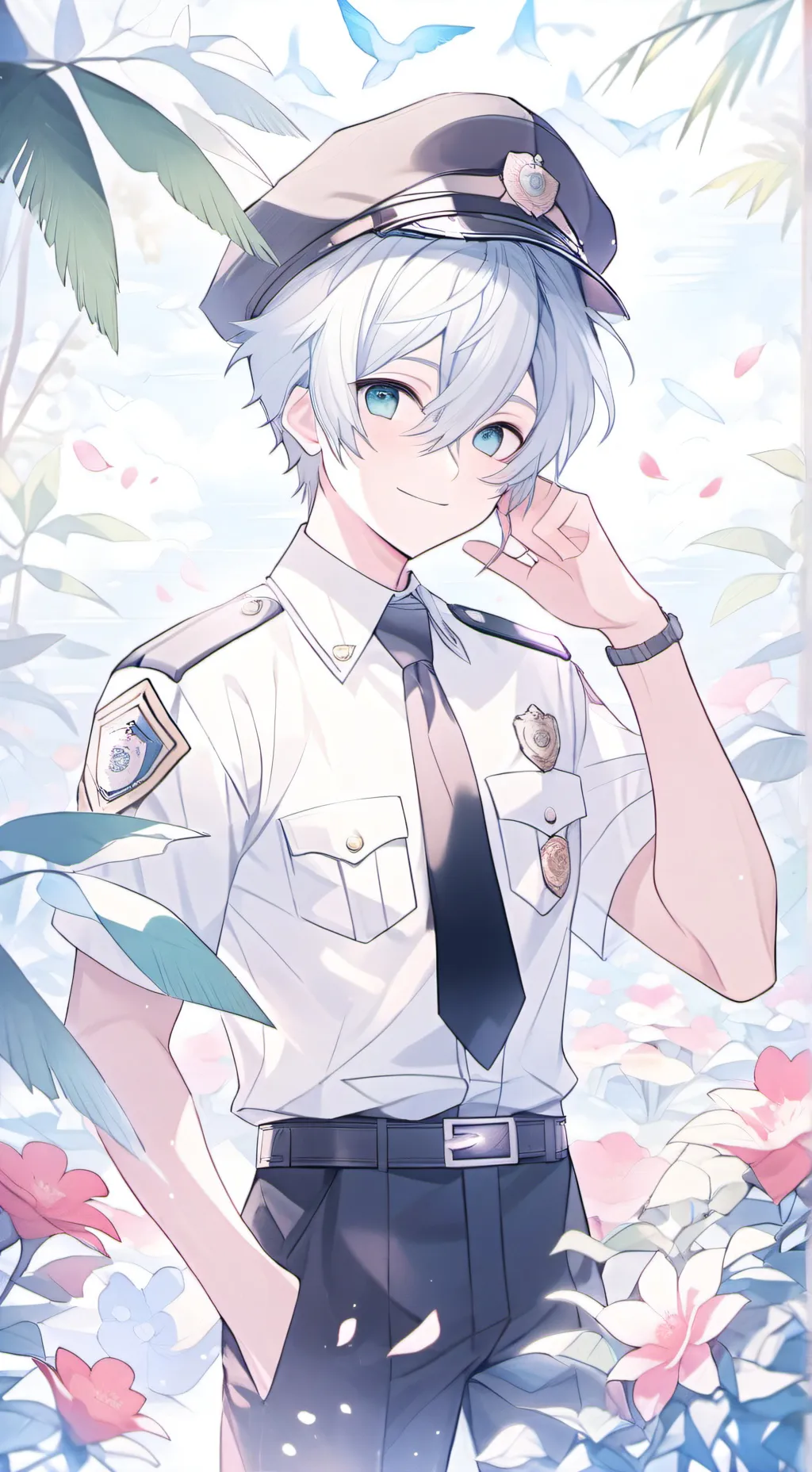 ai character: officer Karlo background