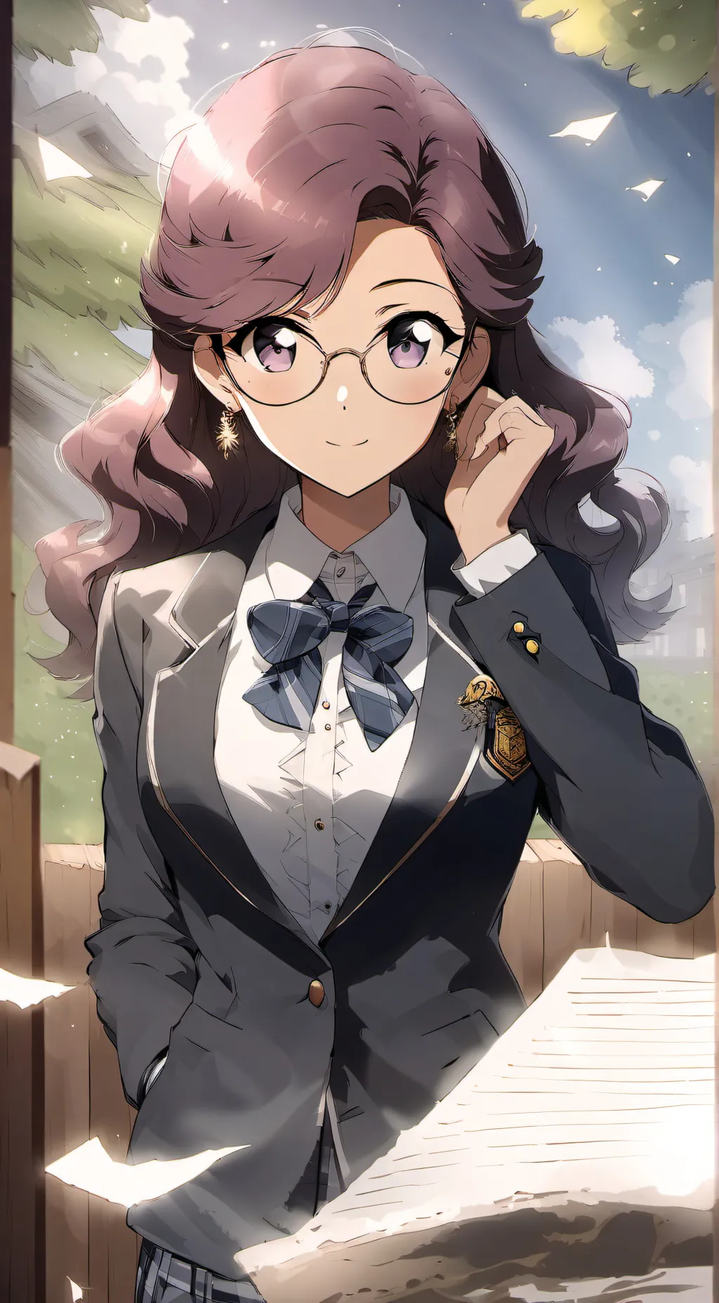 ai character: Viola background