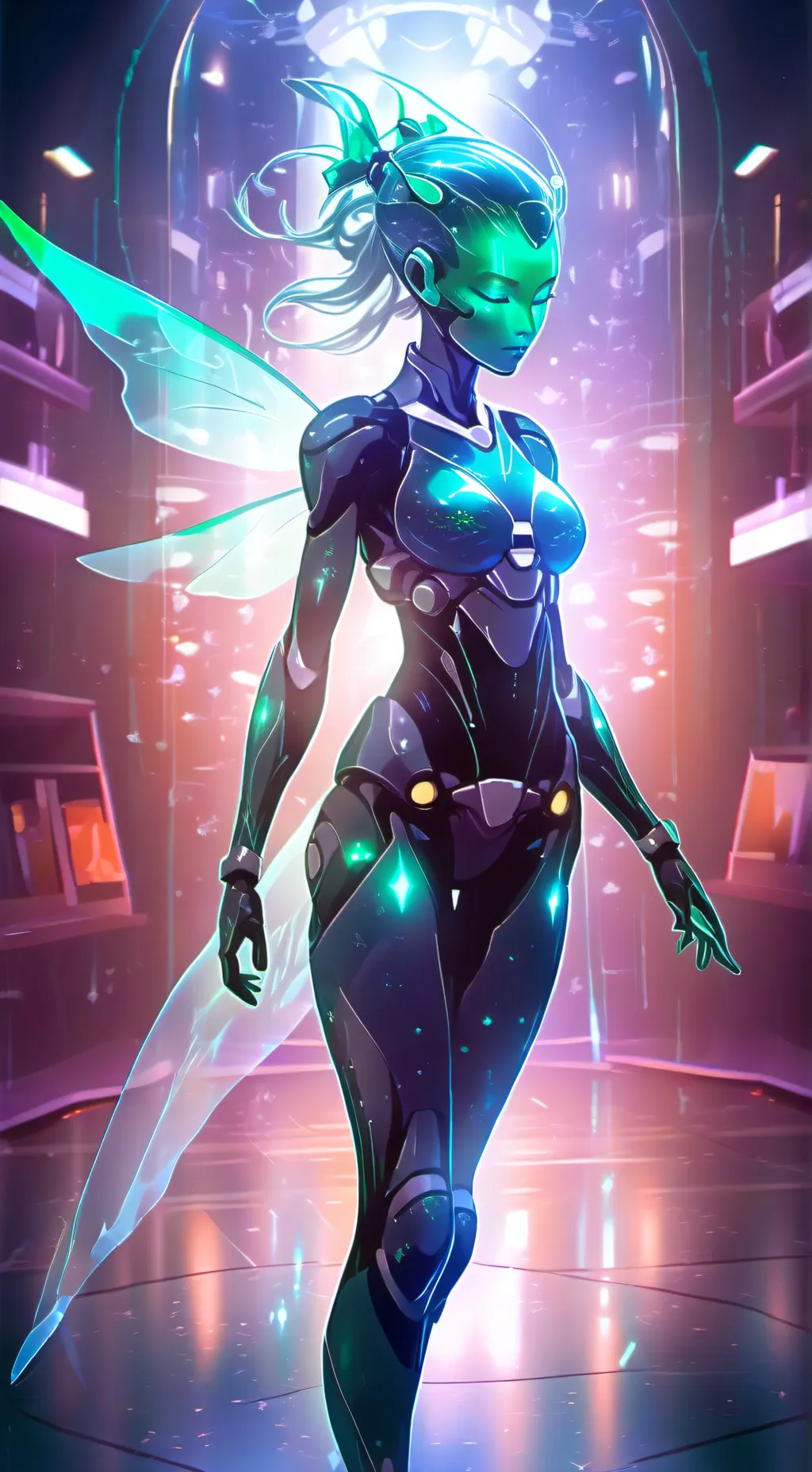 ai character: Lizzy background