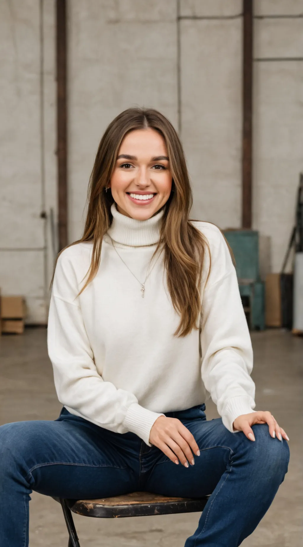 ai character: Sadie Robertson background