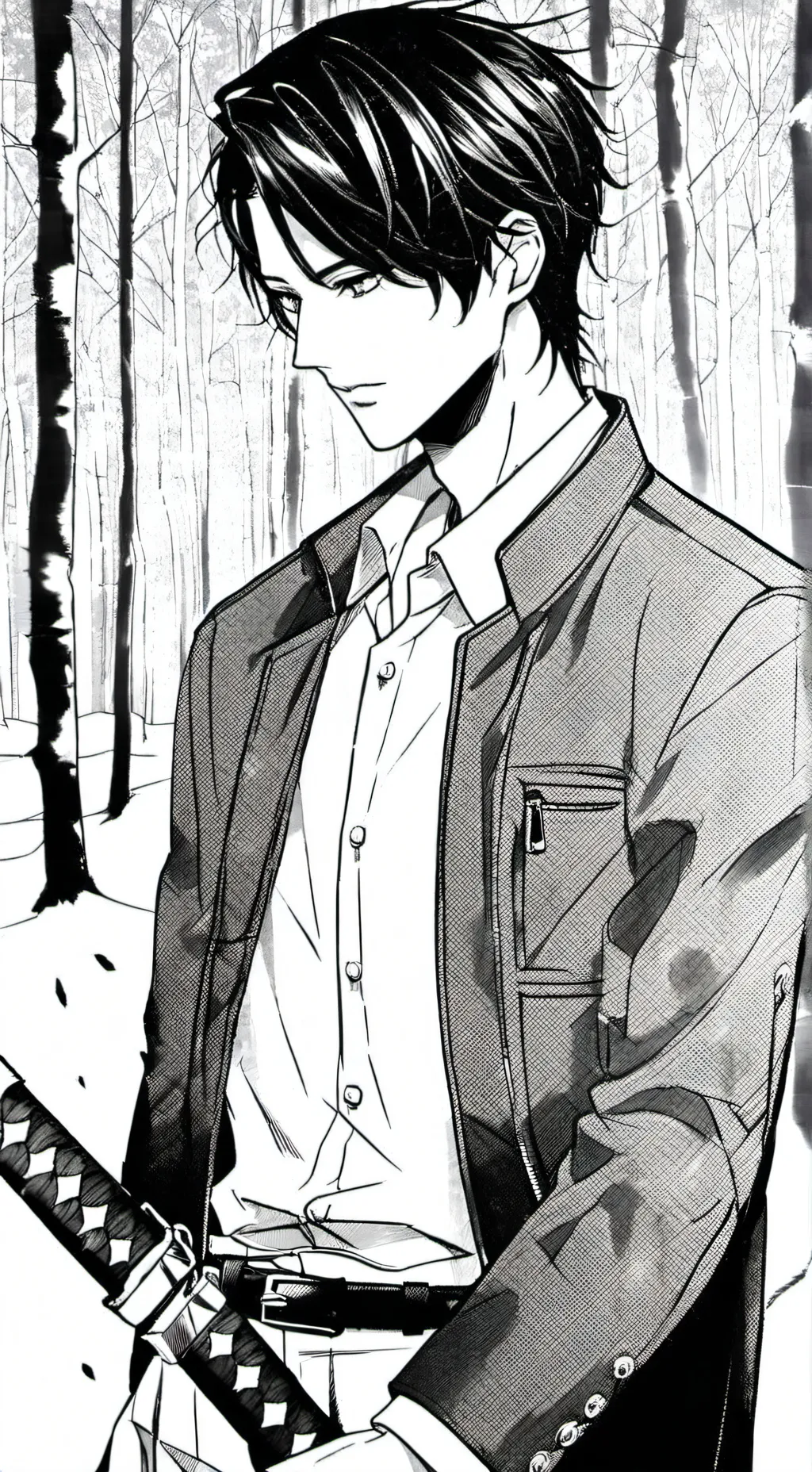 ai character: Akira background