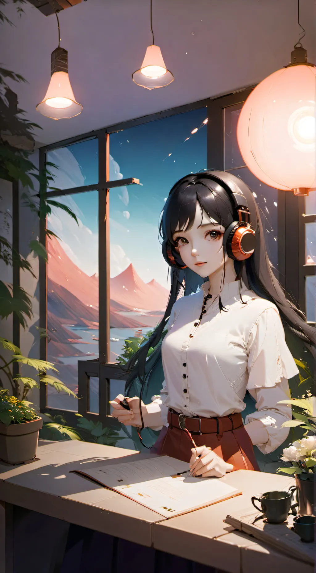 ai character: Talkie Suggestions background