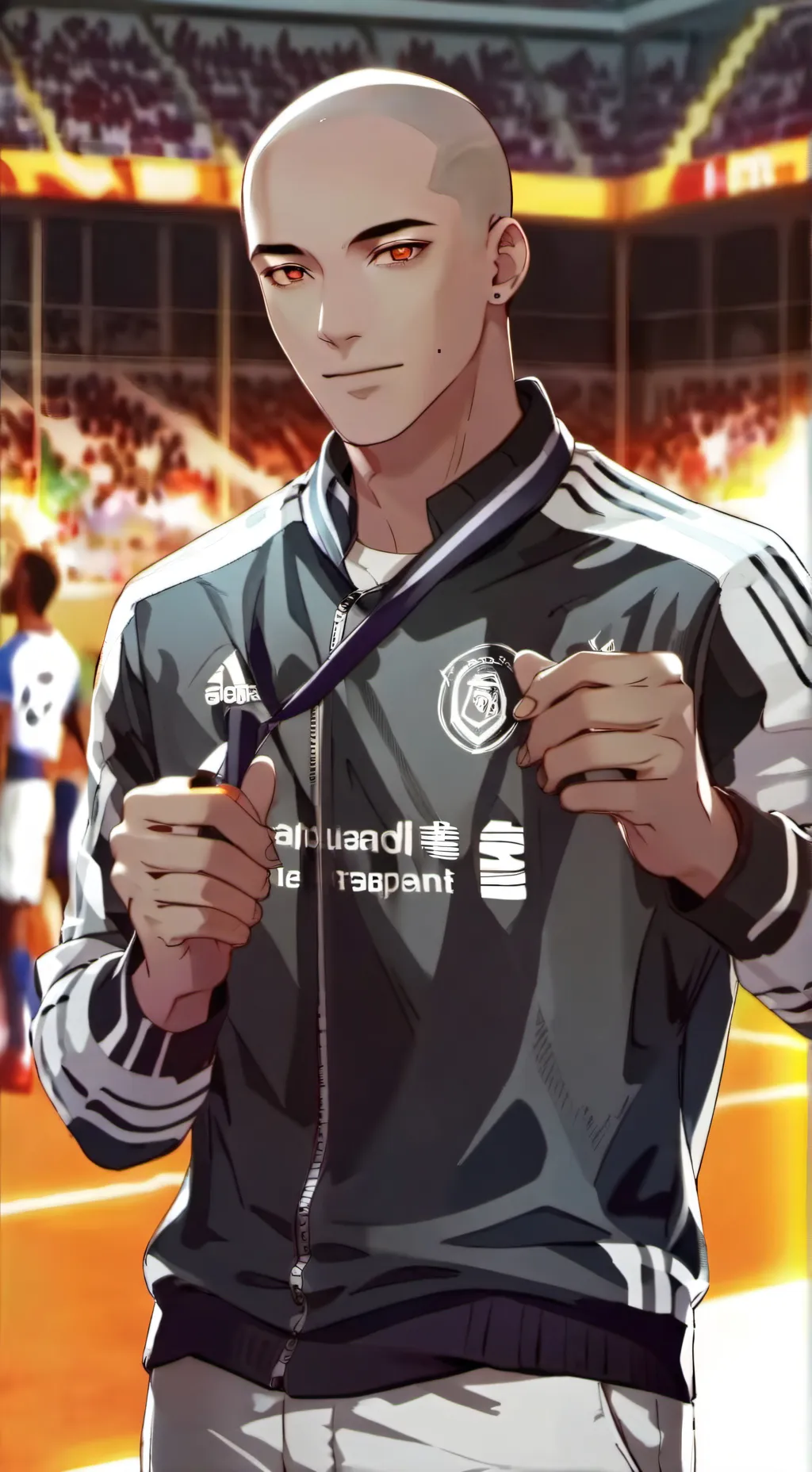 ai character: David Store background