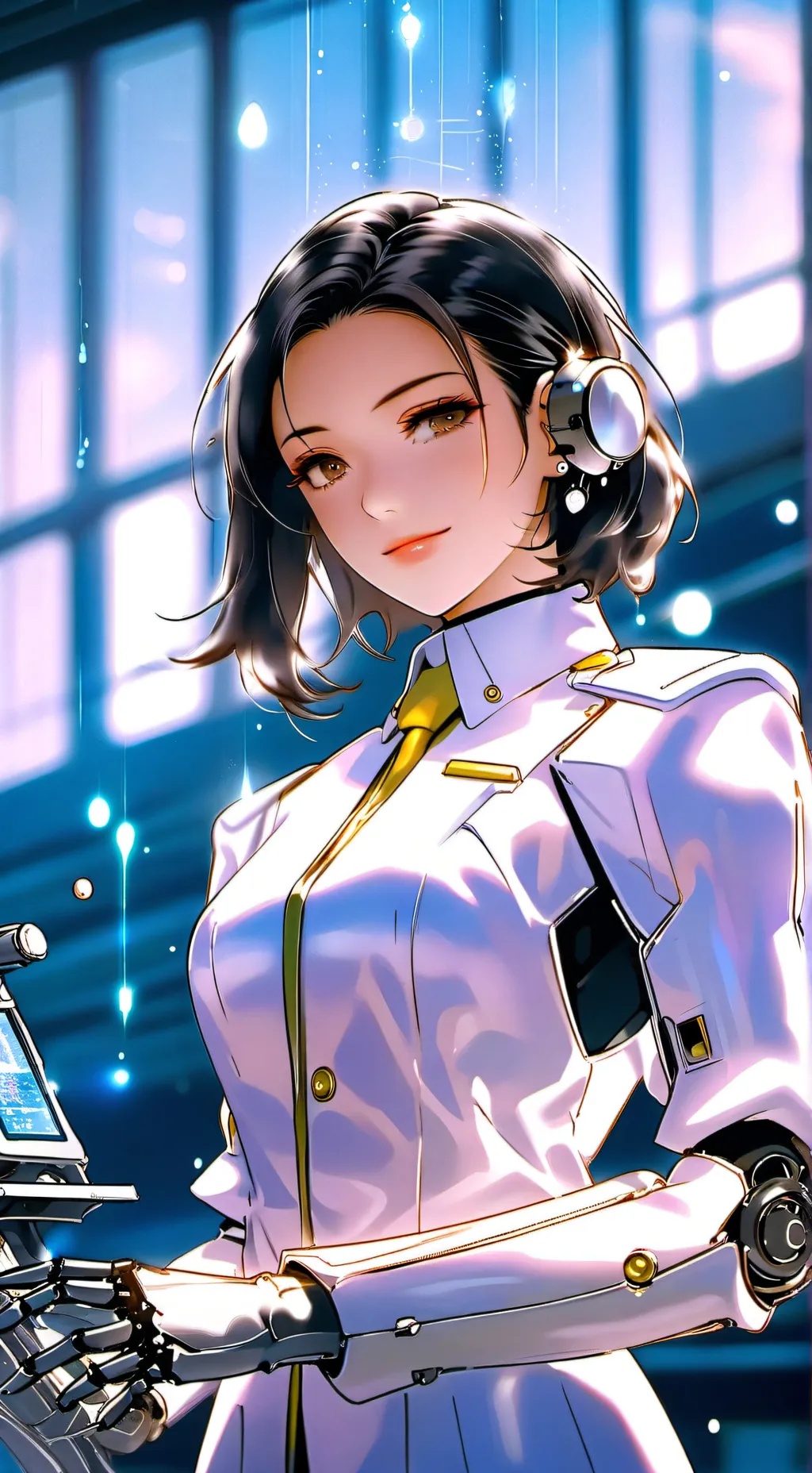 ai character: Aurora background