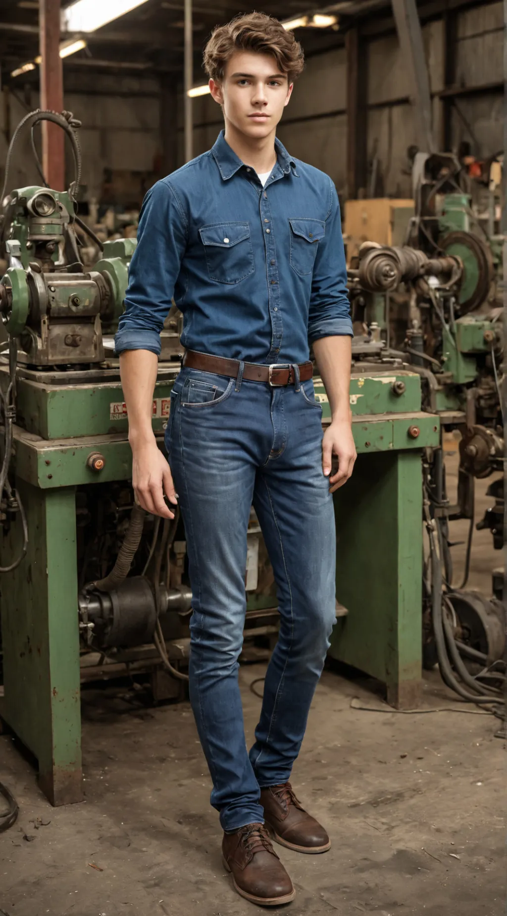 ai character: Oliver  background
