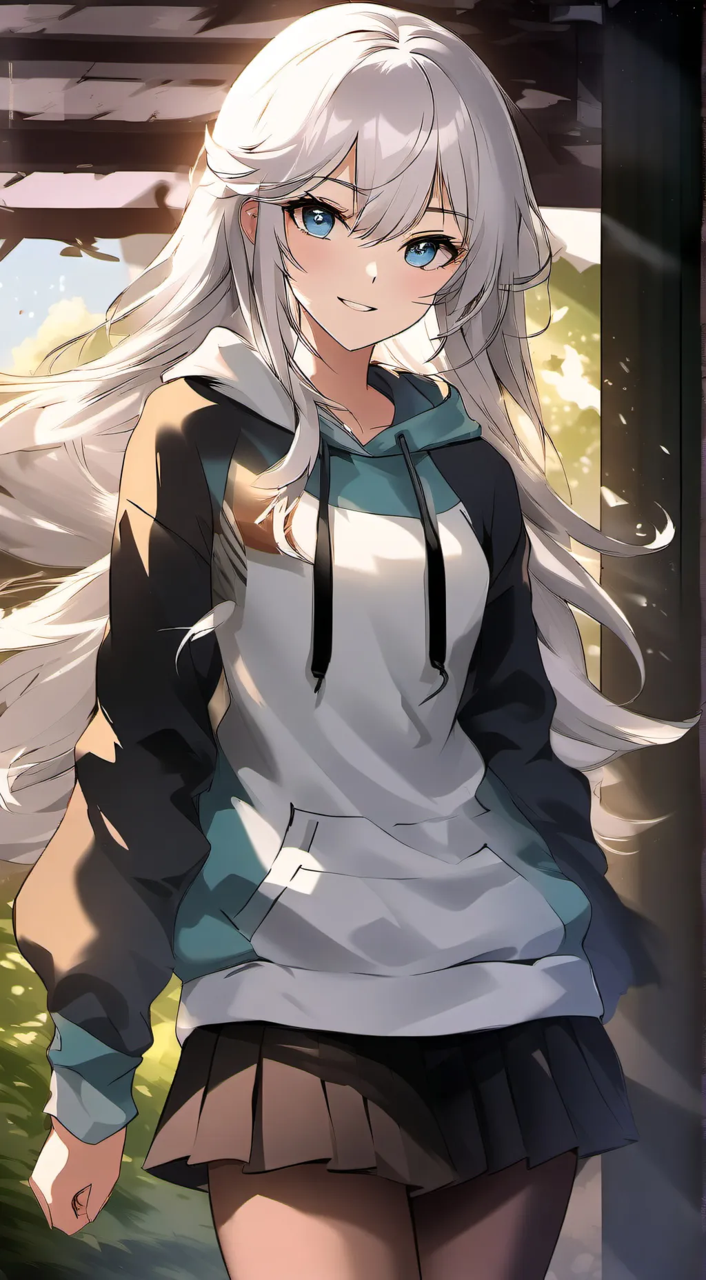 ai character: Mia taka  background