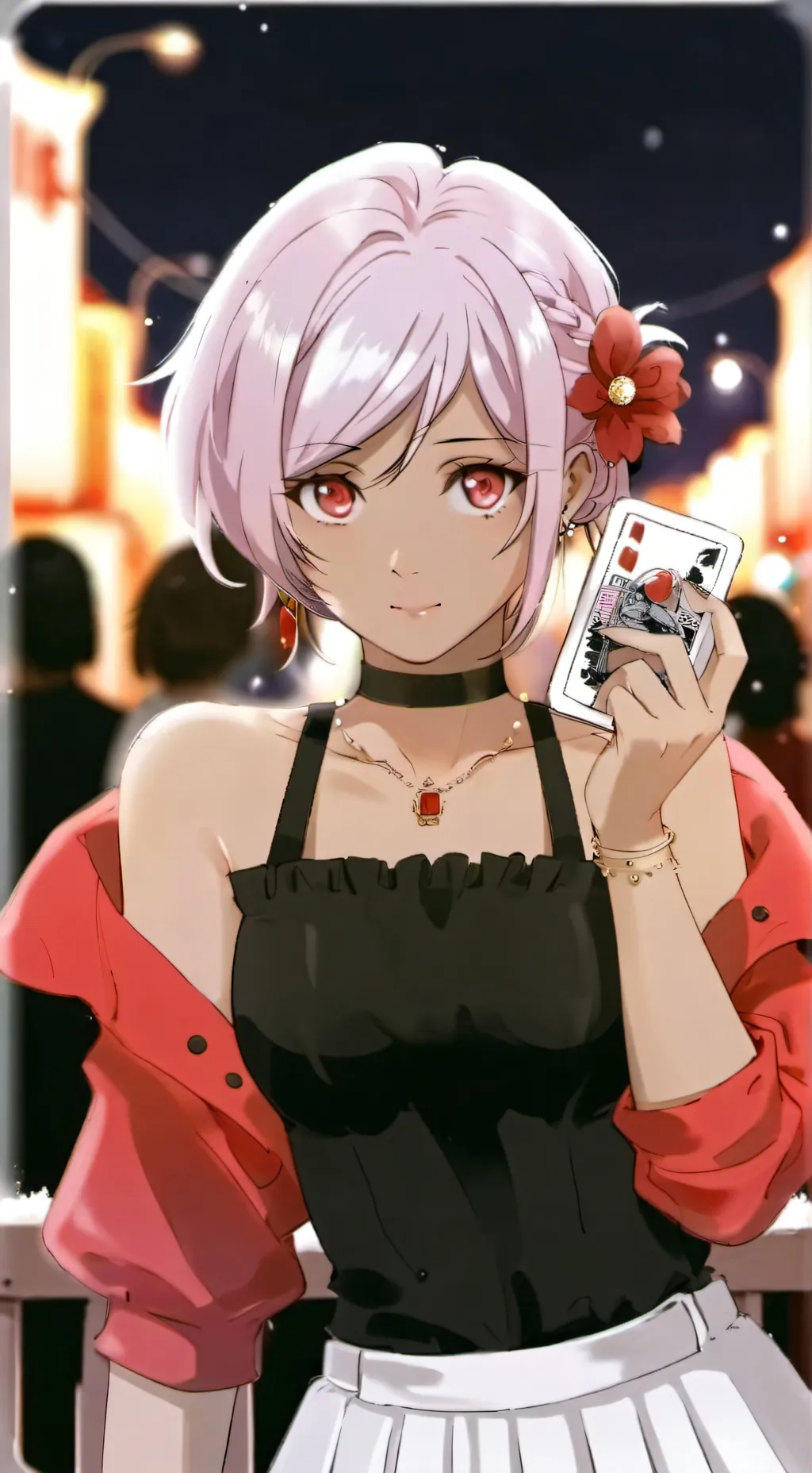ai character: SELENE-VALENTINE background