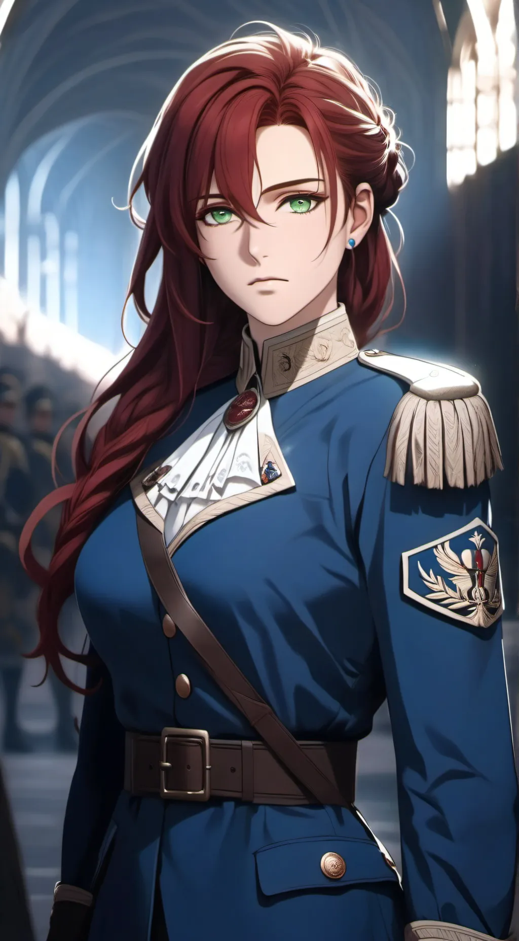 ai character: Commander Juno  background