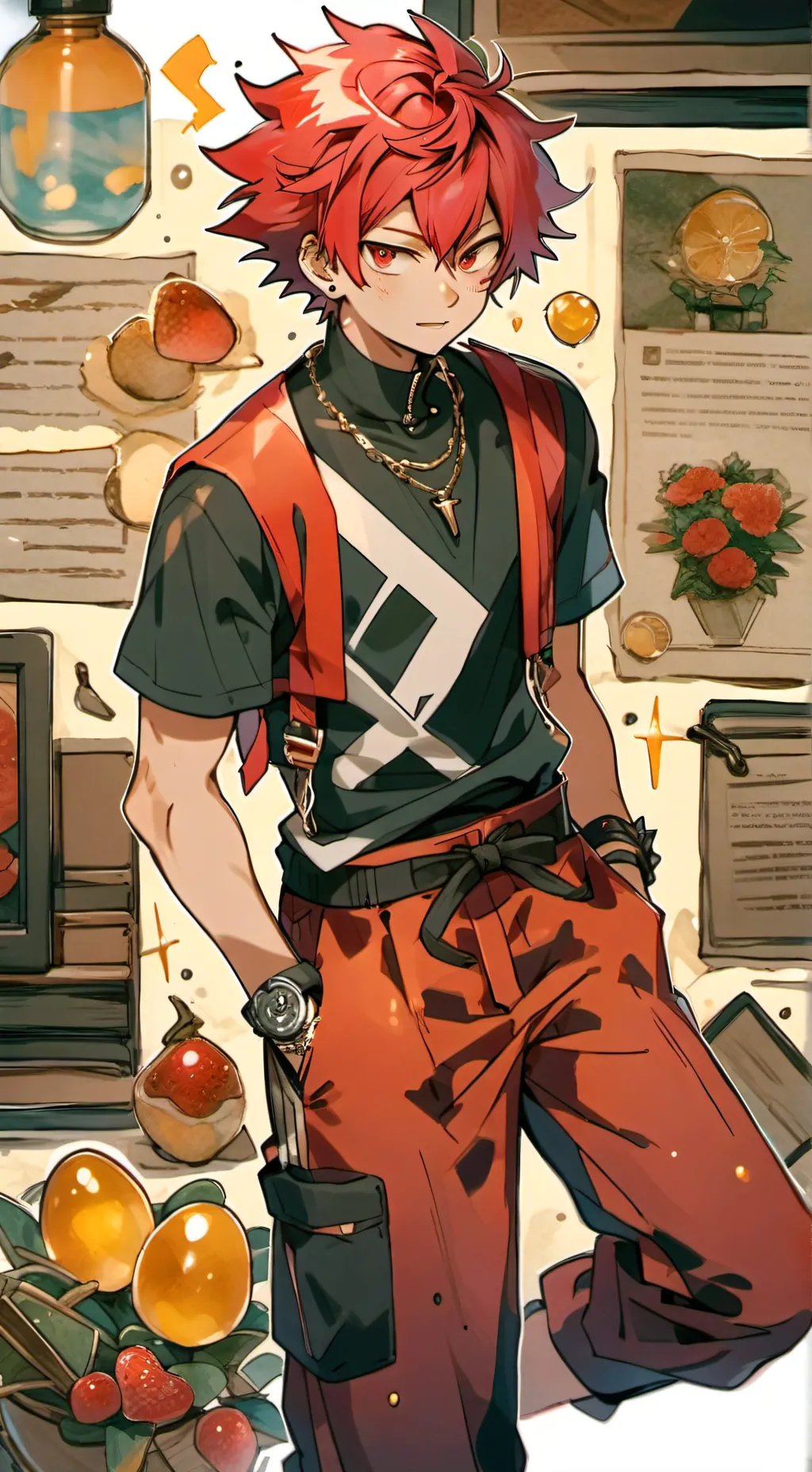 ai character: MHA X My OC 2 background