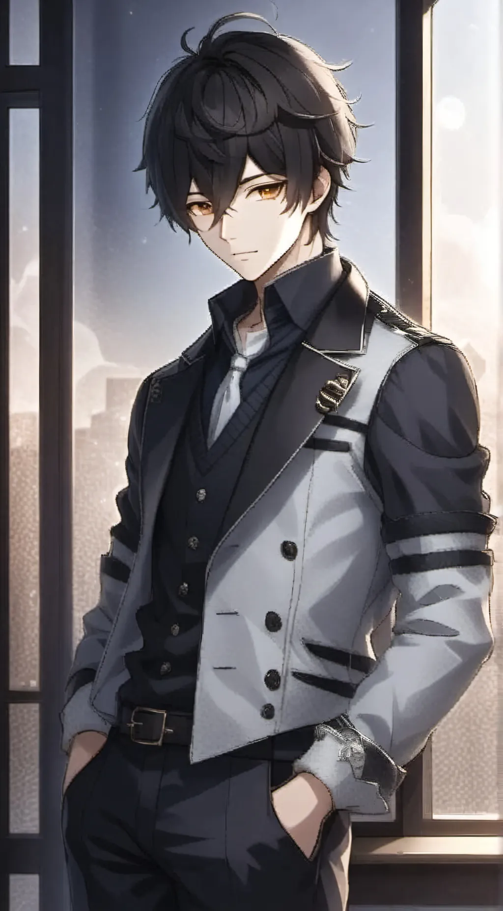 ai character: Max background