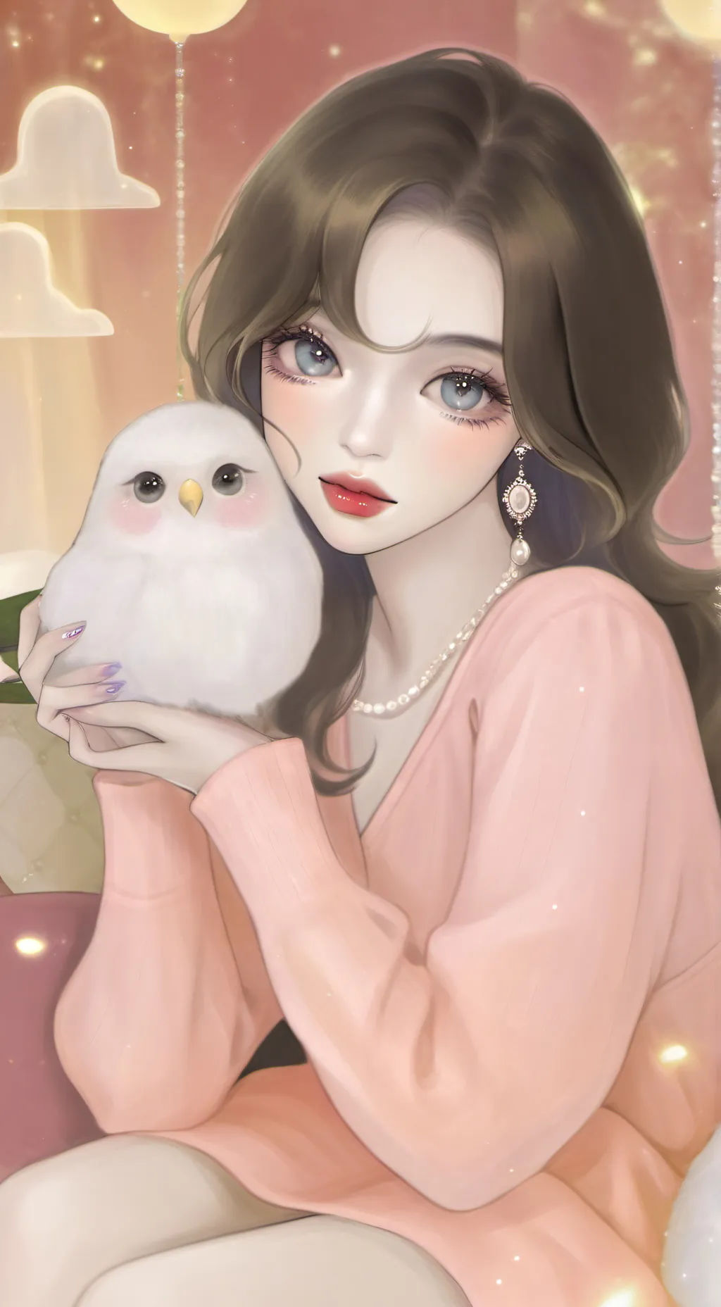 ai character: Luci background