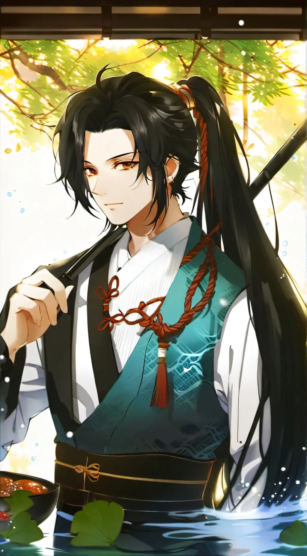 ai character: Tomioka Giyuu  background