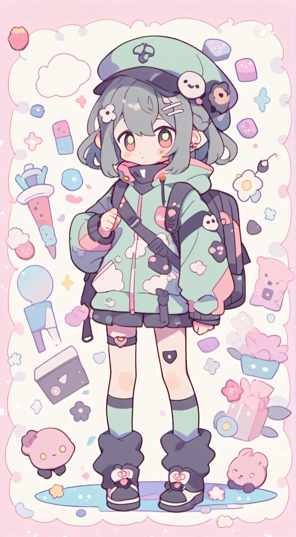 ai character: kny x mlbb background